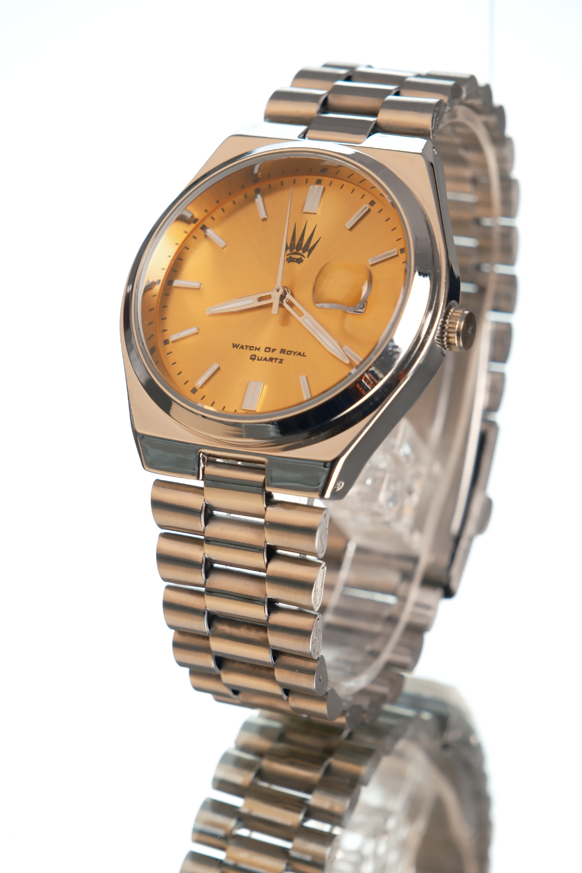 Ocean Silver Yellow Kol SaatiWatchesWATCHOFROYALOceanOcean Silver Yellow Kol Saati