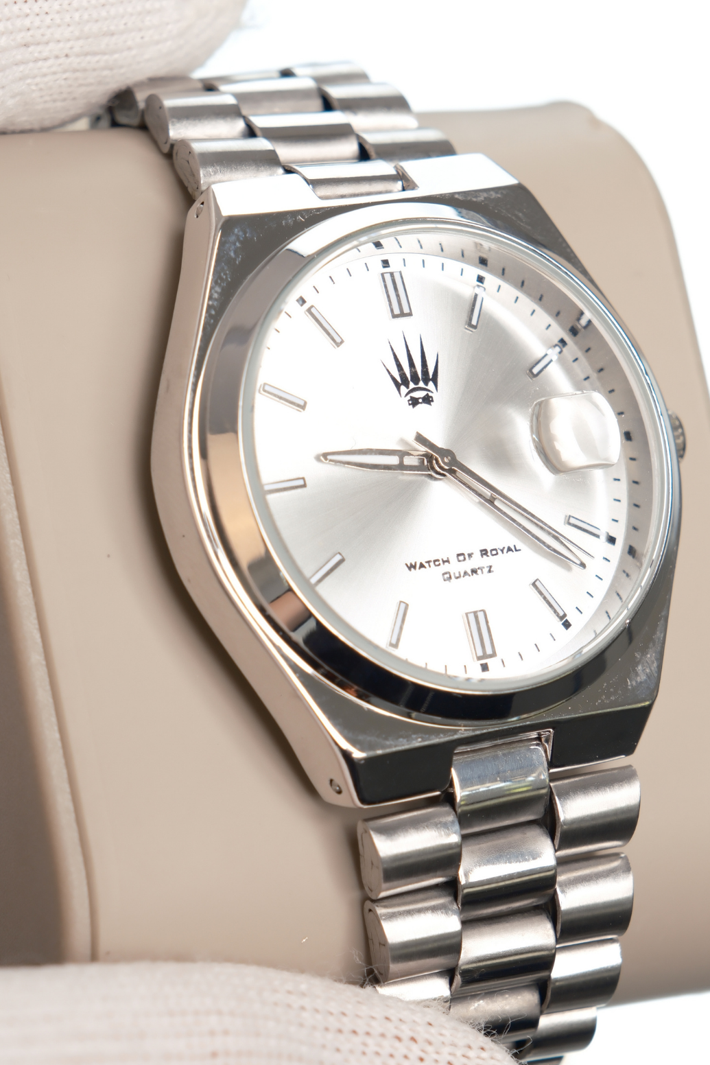 Ocean Silver White Kol SaatiWatchesWATCHOFROYALOceanOcean Silver White Kol Saati