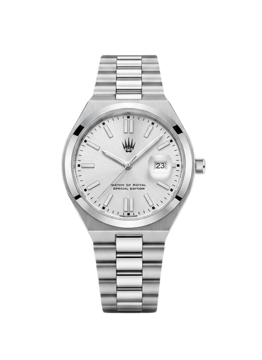 Ocean Silver White Kol SaatiWatchesWATCHOFROYALOceanOcean Silver White Kol Saati