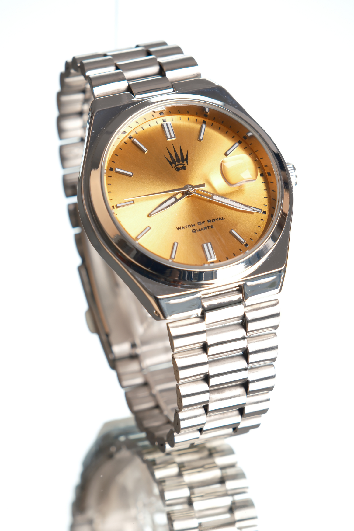 Ocean Silver Yellow Kol SaatiWatchesWATCHOFROYALOceanOcean Silver Yellow Kol Saati