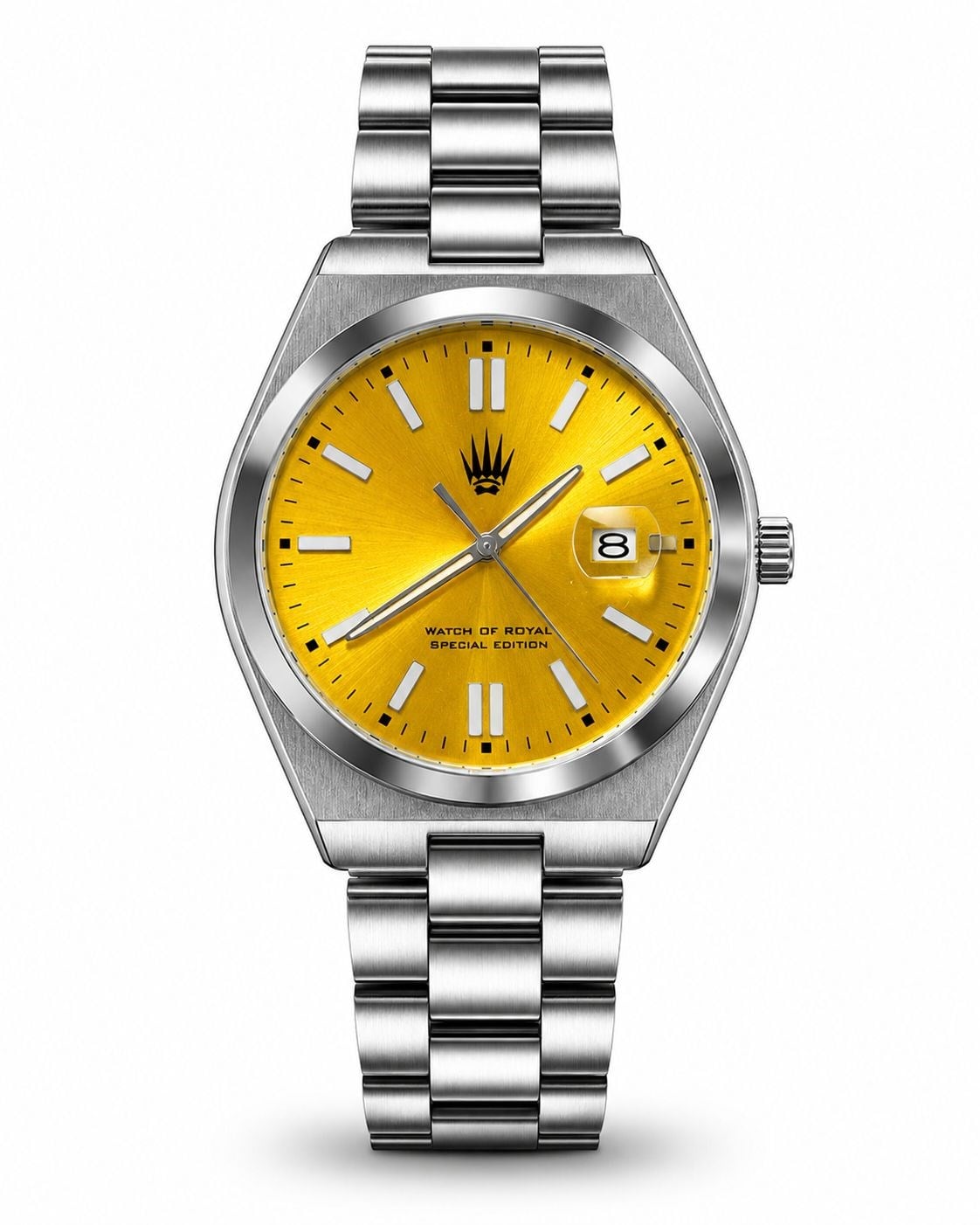 Ocean Silver Yellow Kol SaatiKol SaatiWATCHOFROYALOceanOcean Silver Yellow Kol Saati