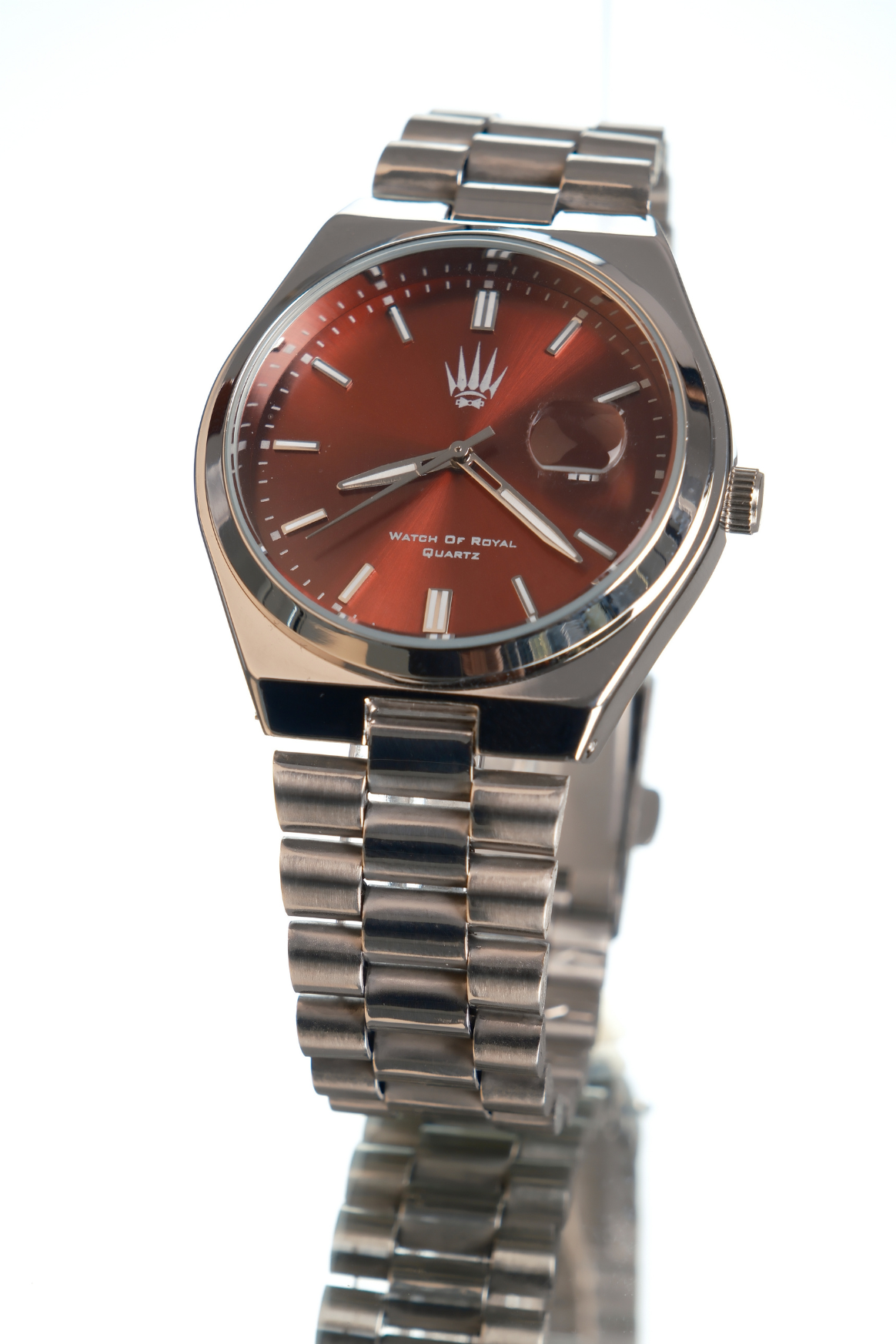 Ocean Silver Red Kol SaatiWatchesWATCHOFROYALOceanOcean Silver Red Kol Saati