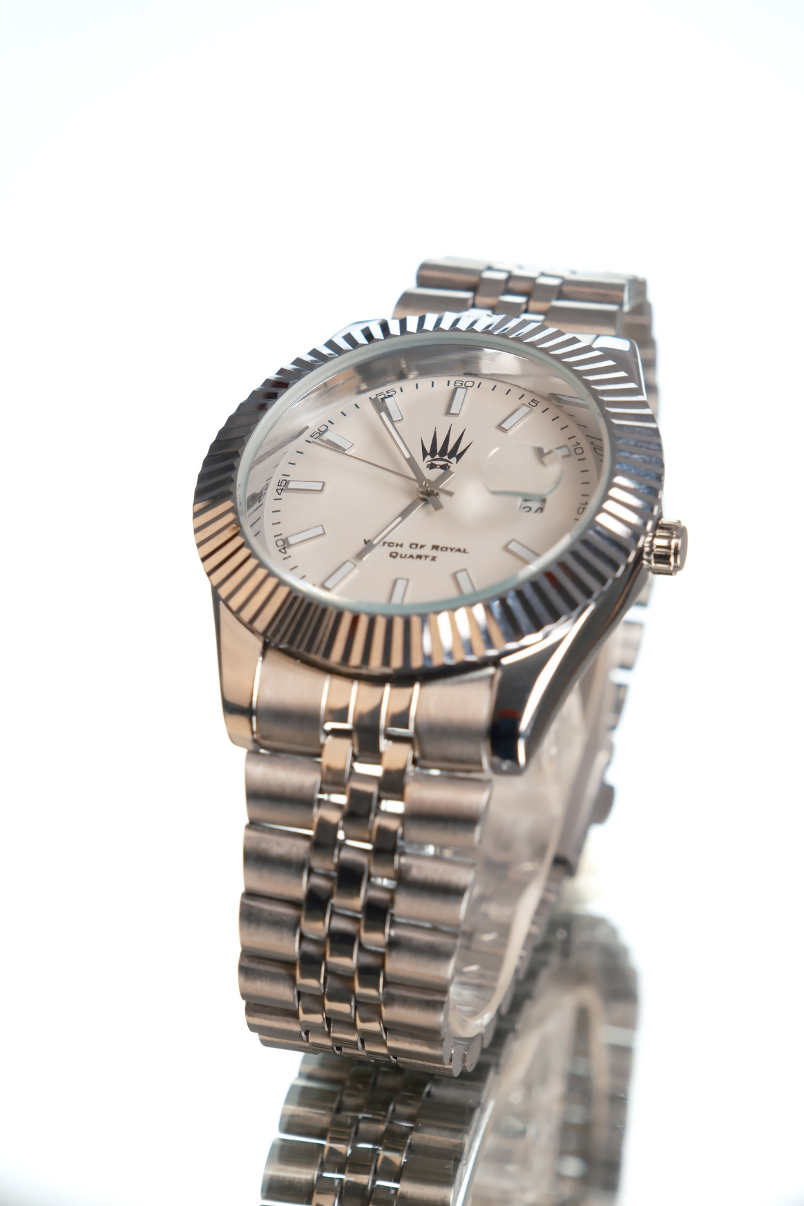 Quantum Silver White Kol SaatiWatchesWATCHOFROYALQuantumQuantum Silver White Kol Saati