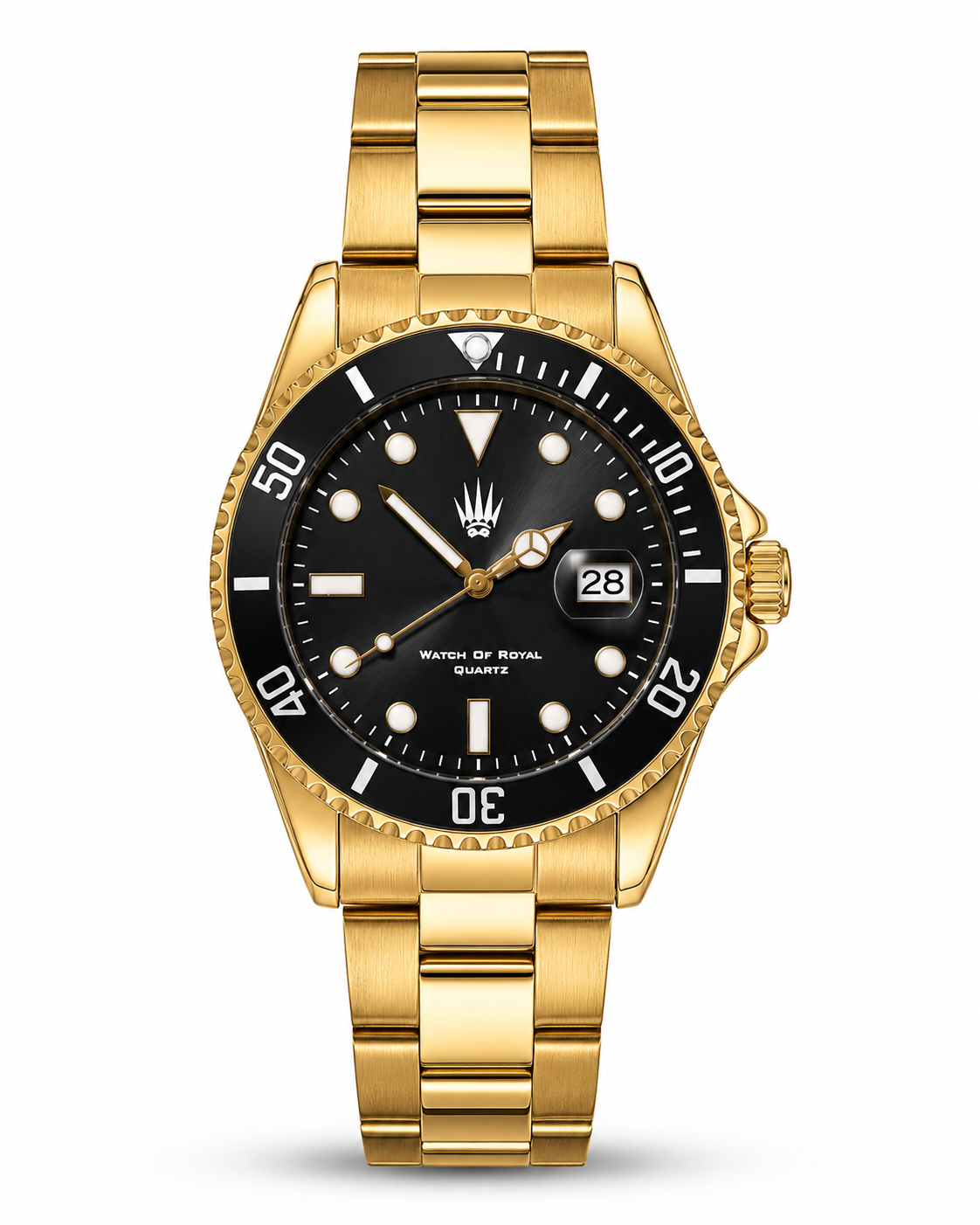 Bold Gold Black Çelik Kol SaatiWatchesWATCHOFROYALRichardBold Gold Black Çelik Kol Saati