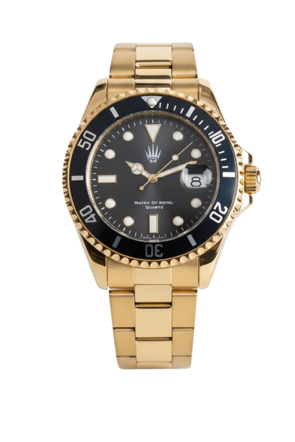 Bold Gold Black Çelik Kol SaatiWatchesWATCHOFROYALRichardBold Gold Black Çelik Kol Saati