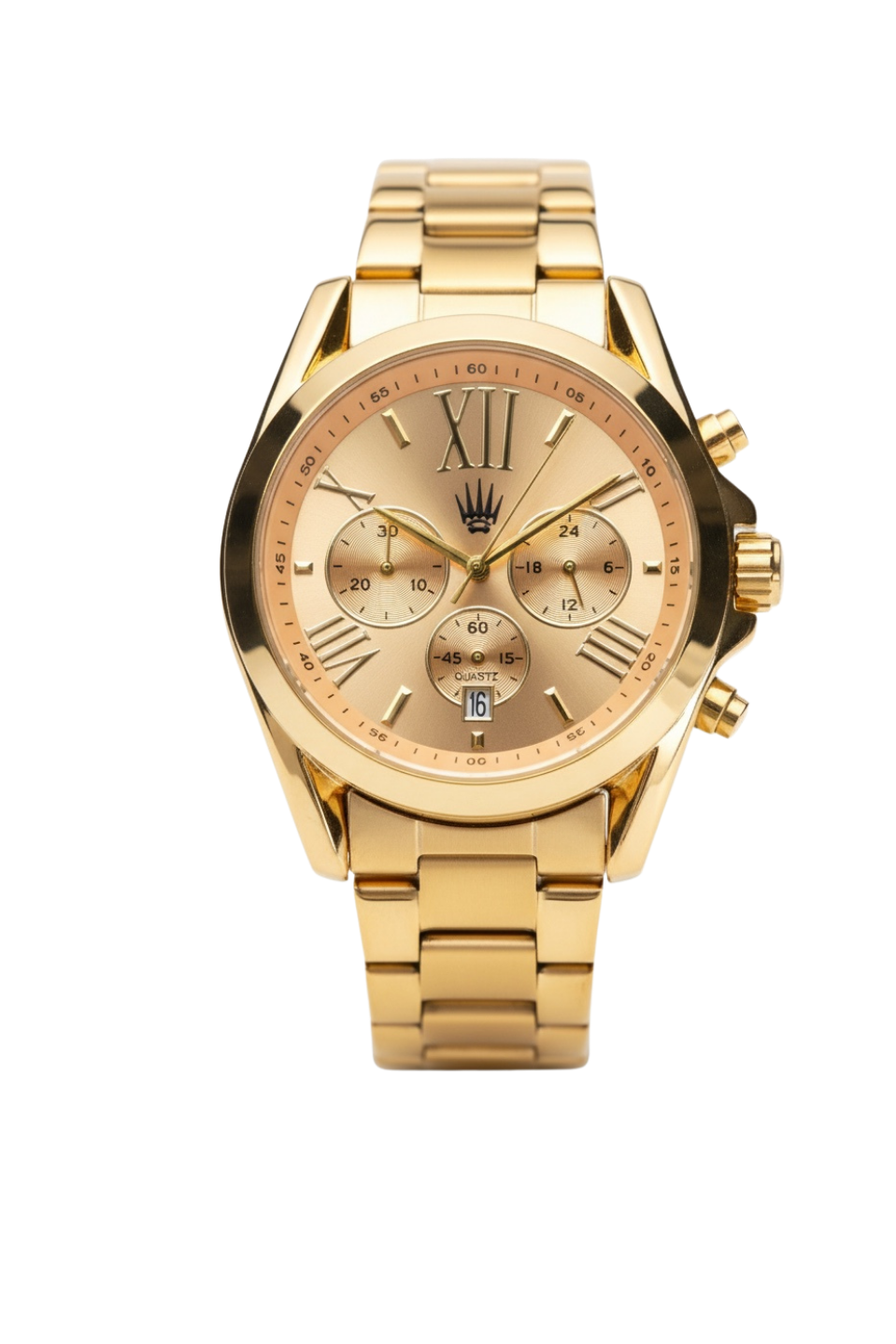 Royce Gold Çelik Kol SaatiWatchesWATCHOFROYALRoyceRoyce Gold Çelik Kol Saati