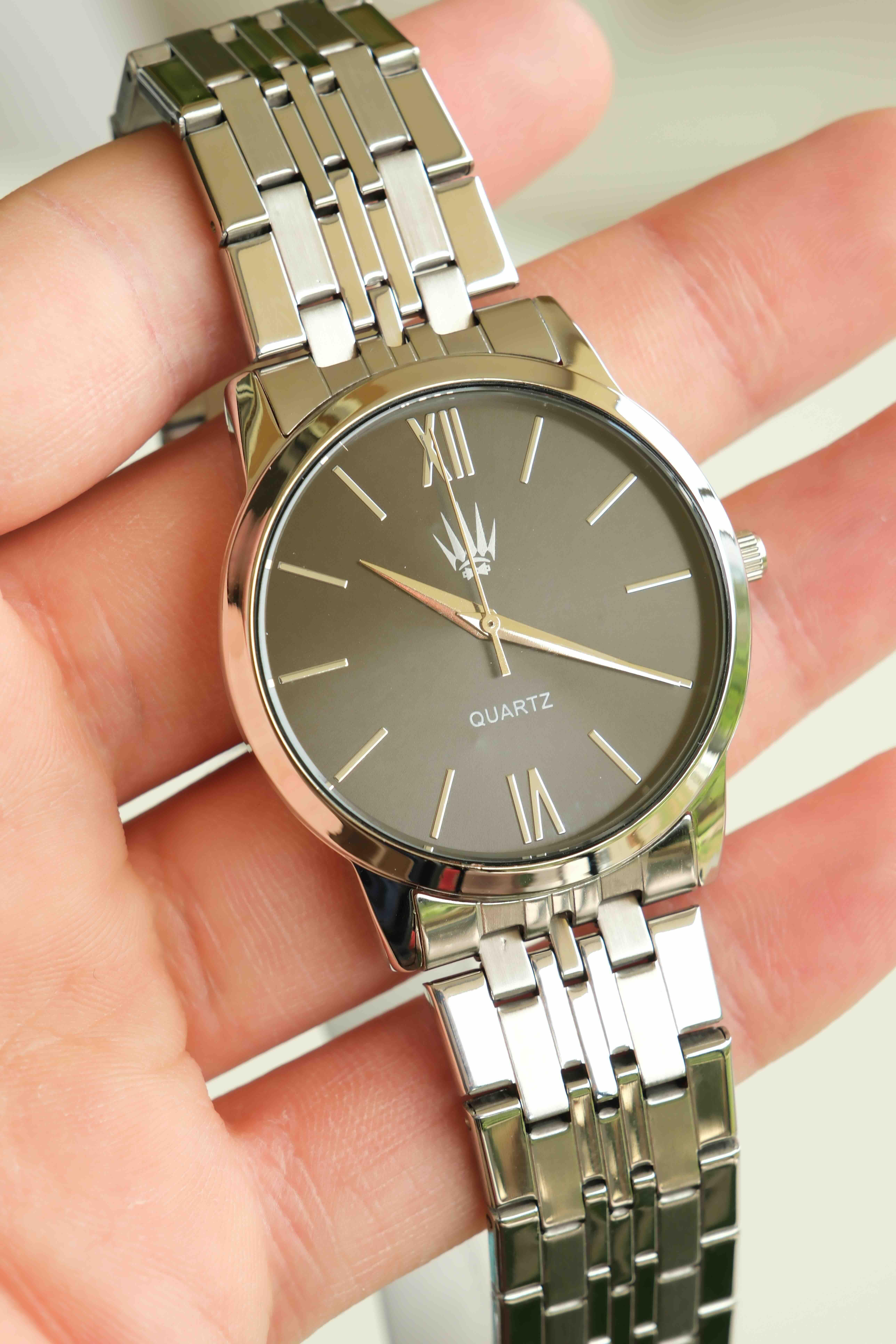 Rustic Silver Black Quartz Kol SaatiWatchesWATCHOFROYALrusticRustic Silver Black Quartz Kol Saati