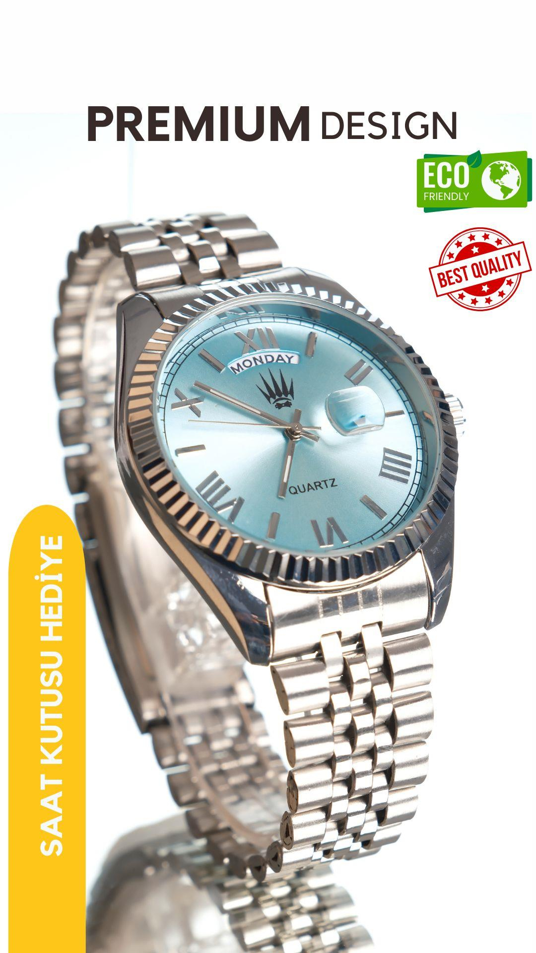 Rynor Silver Turquoise Kol SaatiWatchesWATCHOFROYALRynorRynor Silver Turquoise Kol Saati