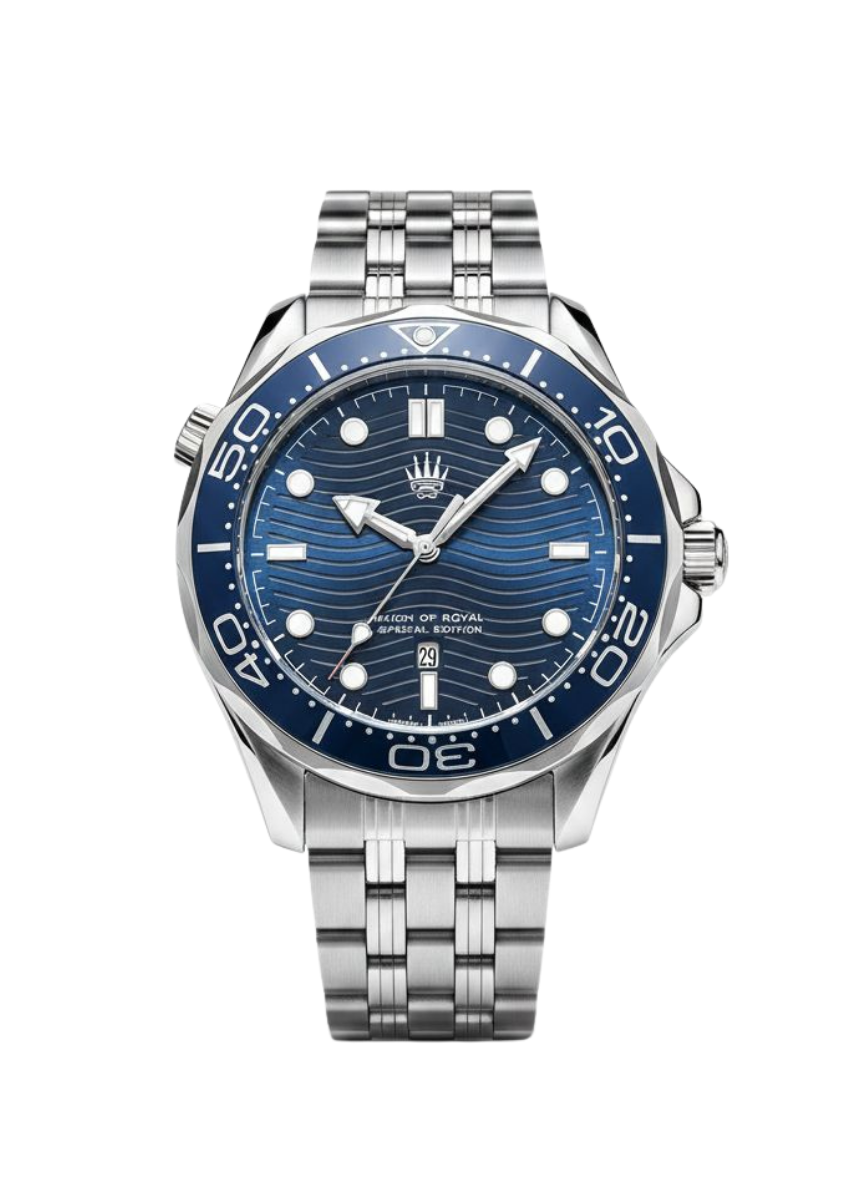 Solstice Silver Blue Kol SaatiWatchesWATCHOFROYALSolsticeSolstice Silver Blue Kol Saati