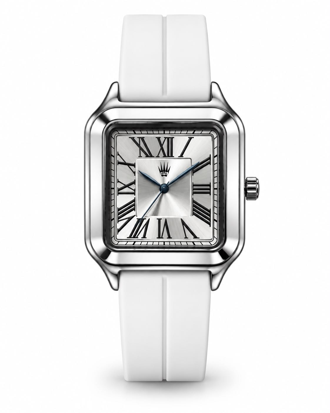 Square Soft Touch Kordon White Kol Saati