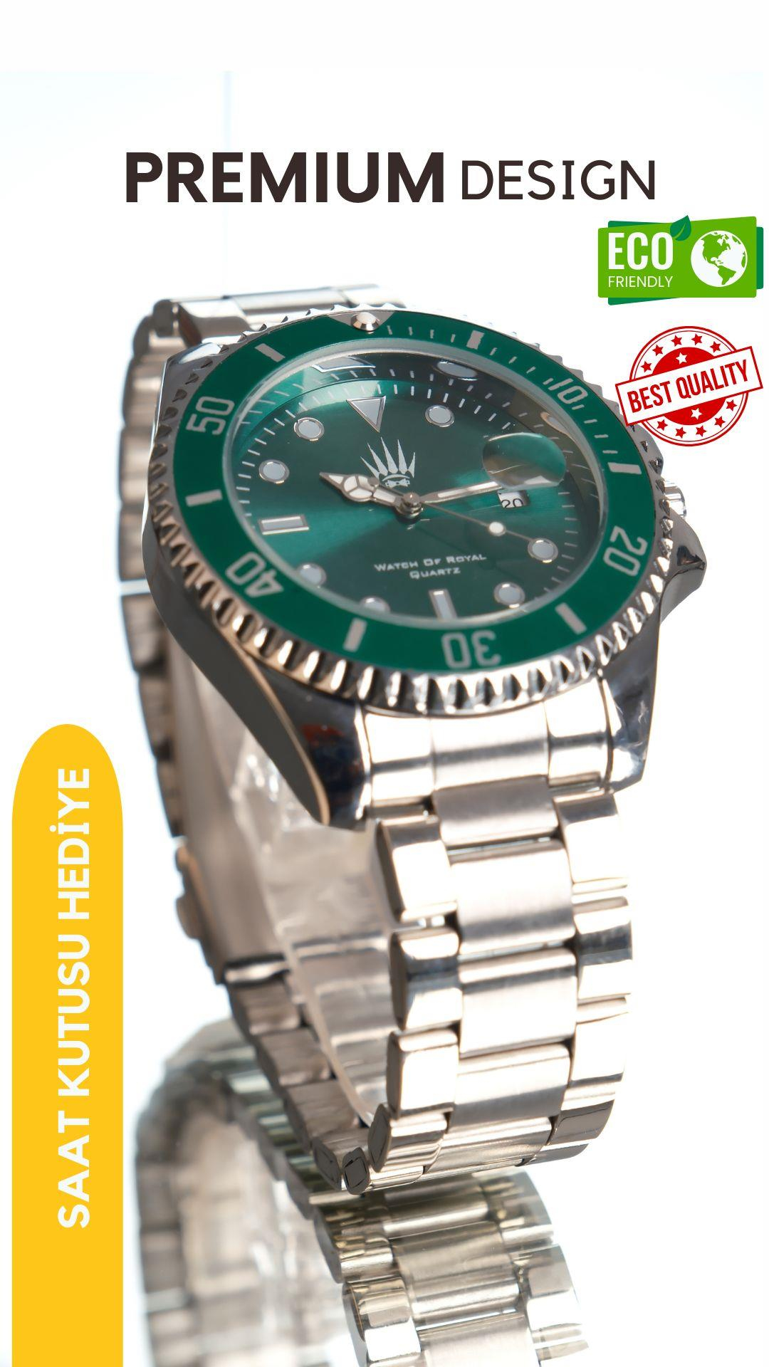 Titan Silver Green Kol SaatiWatchesWATCHOFROYALTitanTitan Silver Green Kol Saati