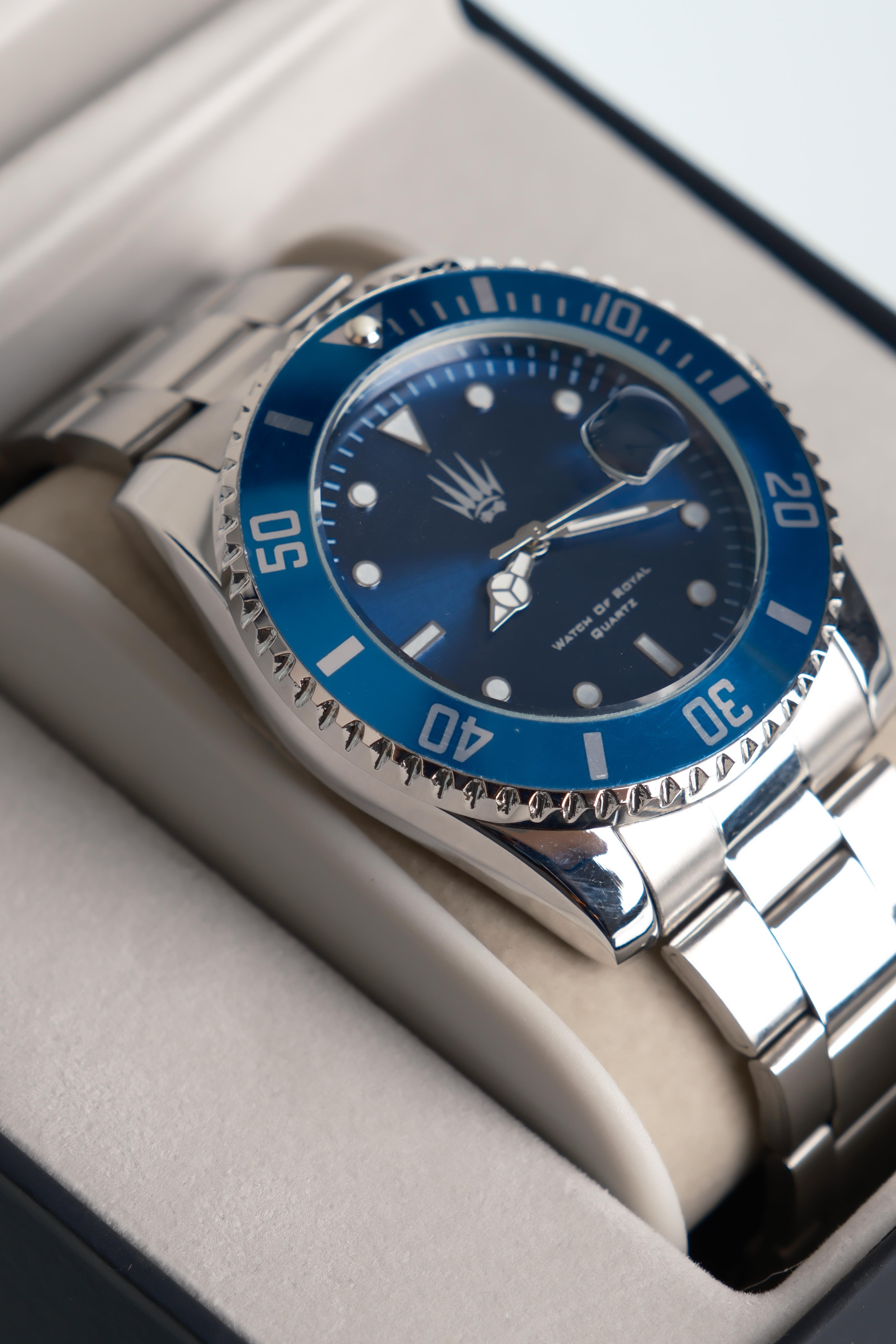 Titan Silver Blue Kol SaatiKol SaatiWATCHOFROYALTitanTitan Silver Blue Kol Saati