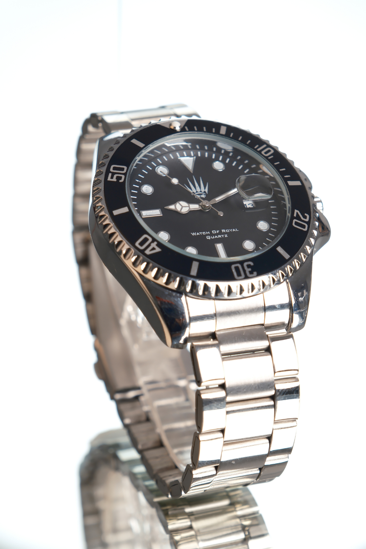 Titan Silver Black Kol SaatiWatchesWATCHOFROYALTitanTitan Silver Black Kol Saati