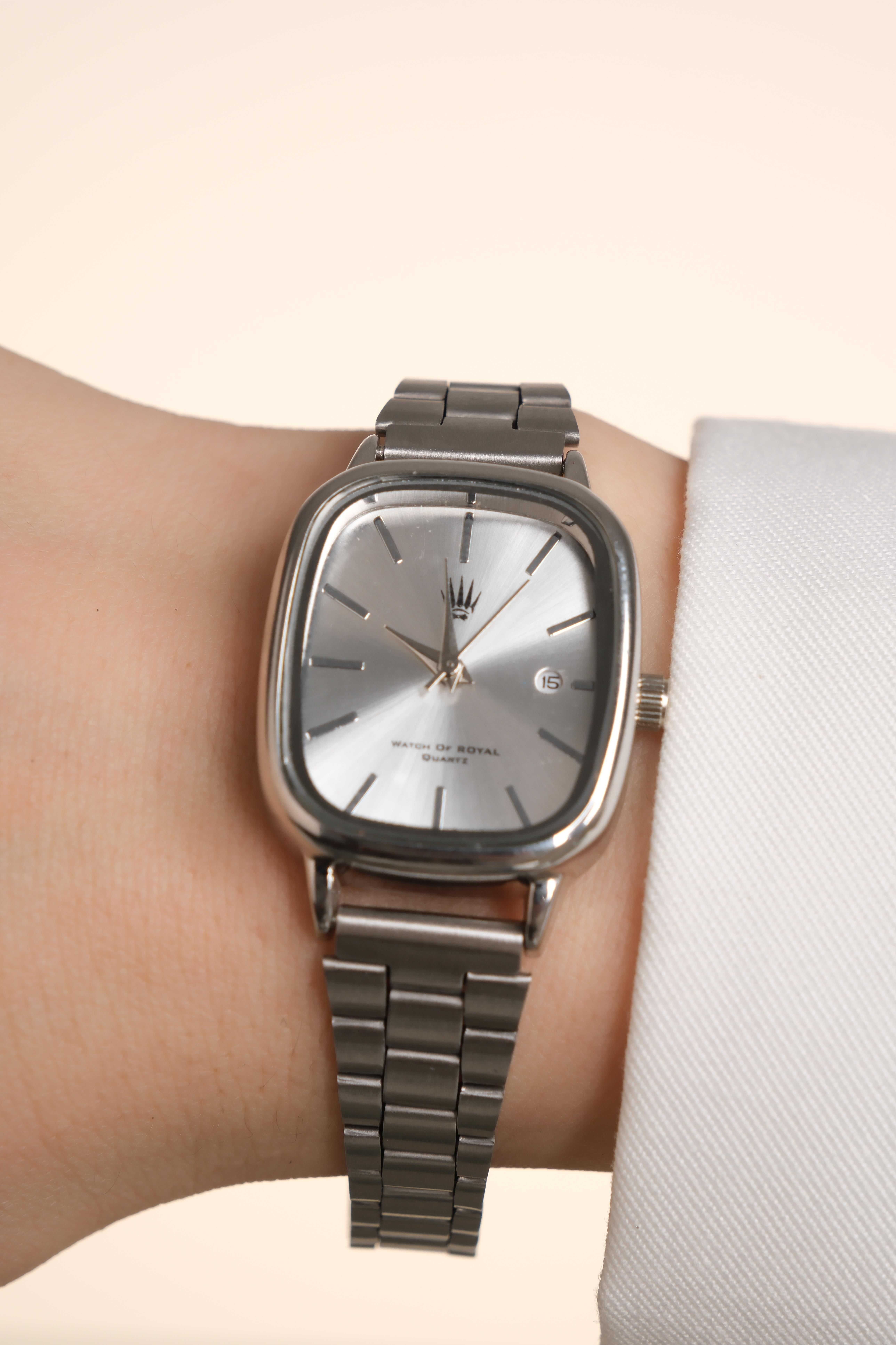 Valenza Classic Time Silver Kol white SaatiKol SaatiWATCHOFROYALvalenzaValenza Classic Time Silver Kol white Saati