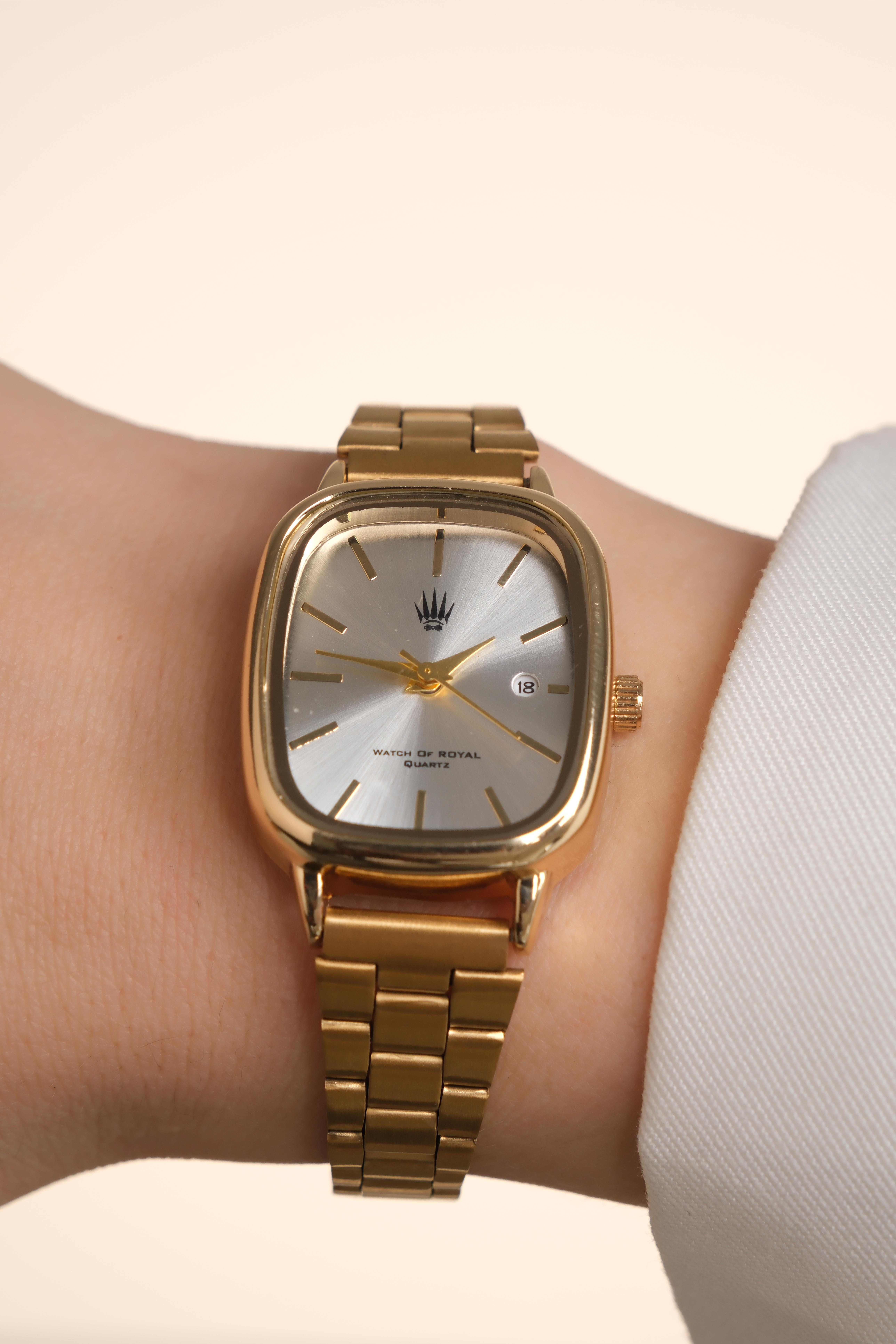 Valenza Classic Time Gold White Kol SaatiKol SaatiWATCHOFROYALvalenzaValenza Classic Time Gold White Kol Saati
