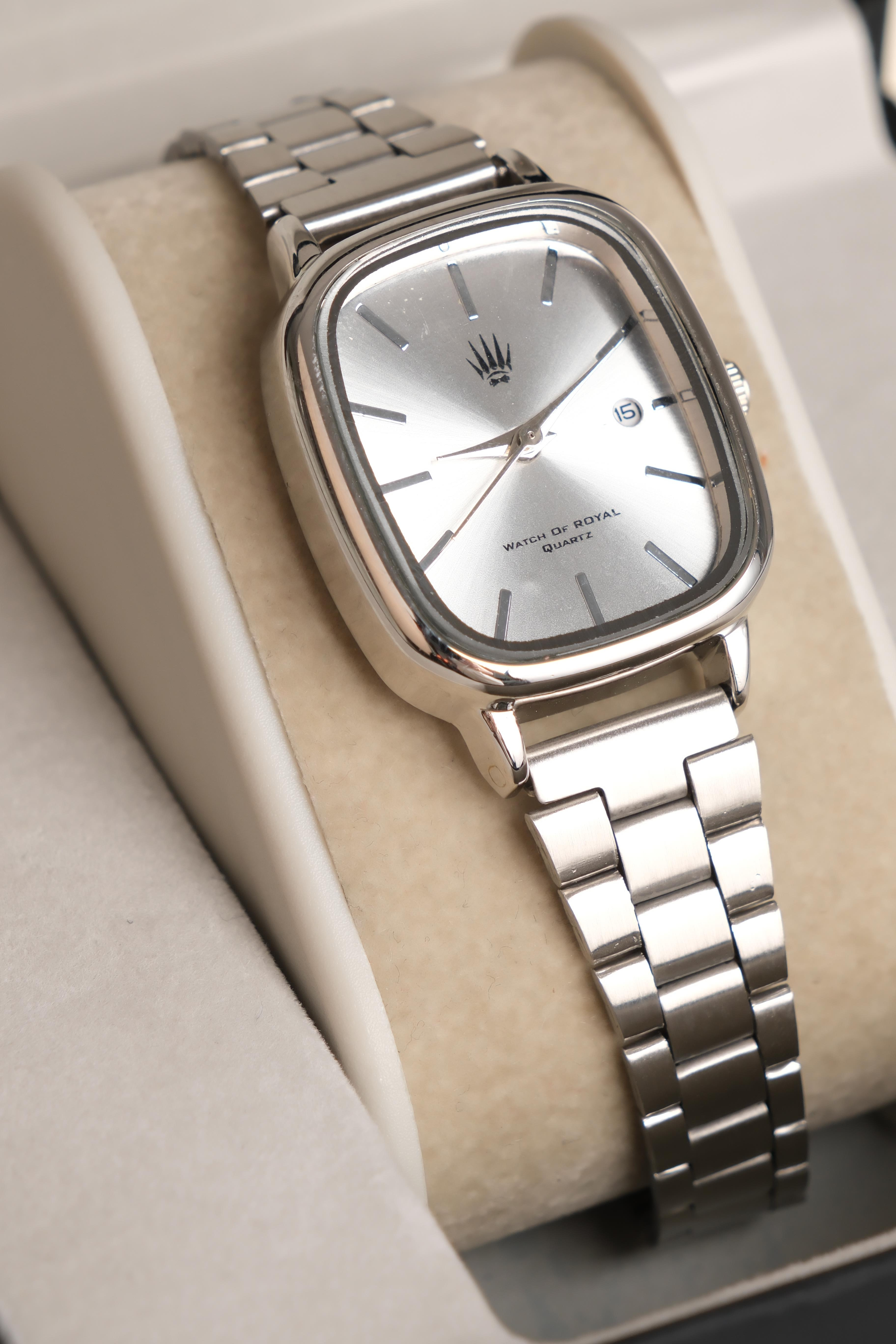 Valenza Classic Time Silver Kol white SaatiKol SaatiWATCHOFROYALvalenzaValenza Classic Time Silver Kol white Saati
