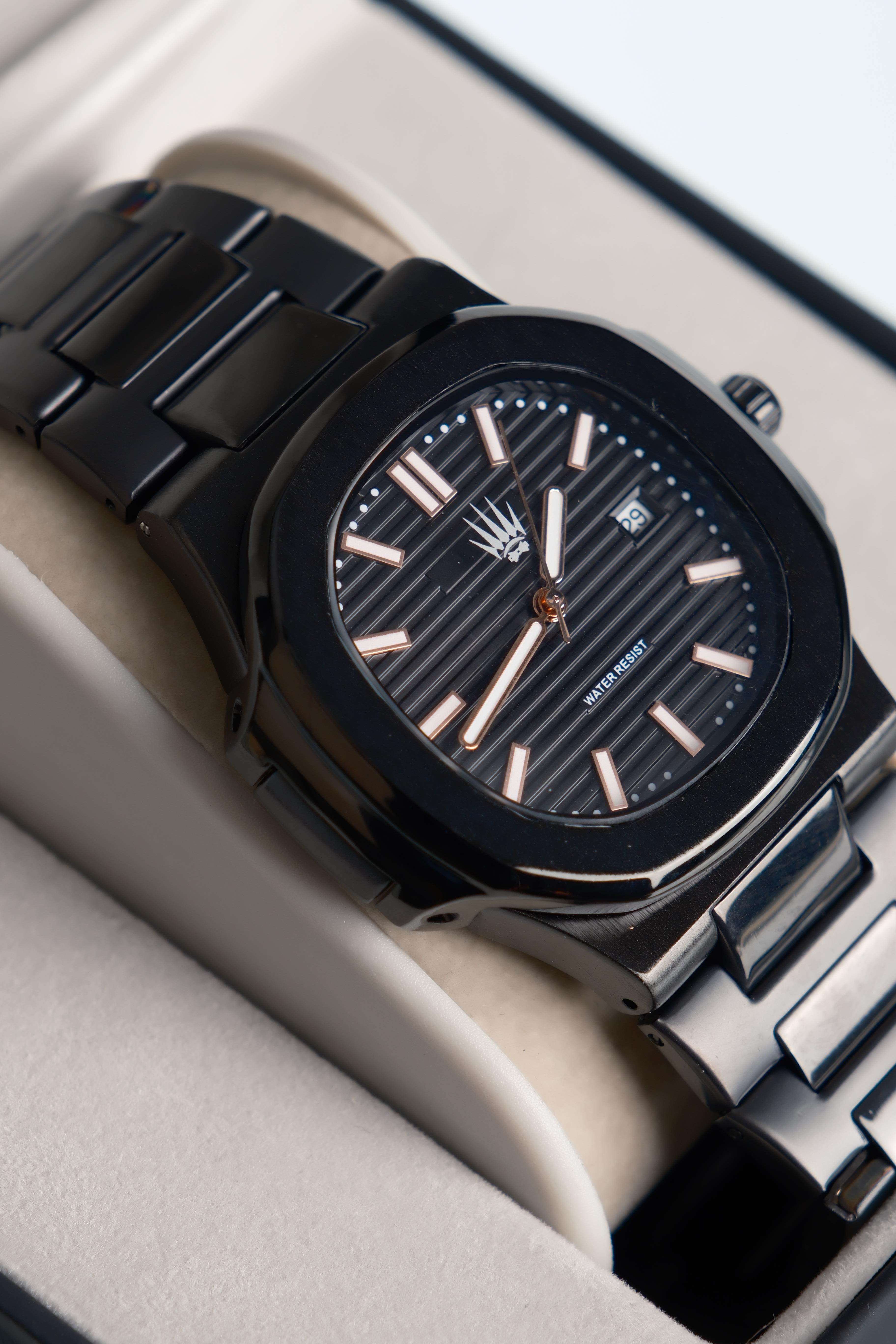 Vector Rose Black Çelik Kol SaatiWatchesWATCHOFROYALVECTORVector Rose Black Çelik Kol Saati