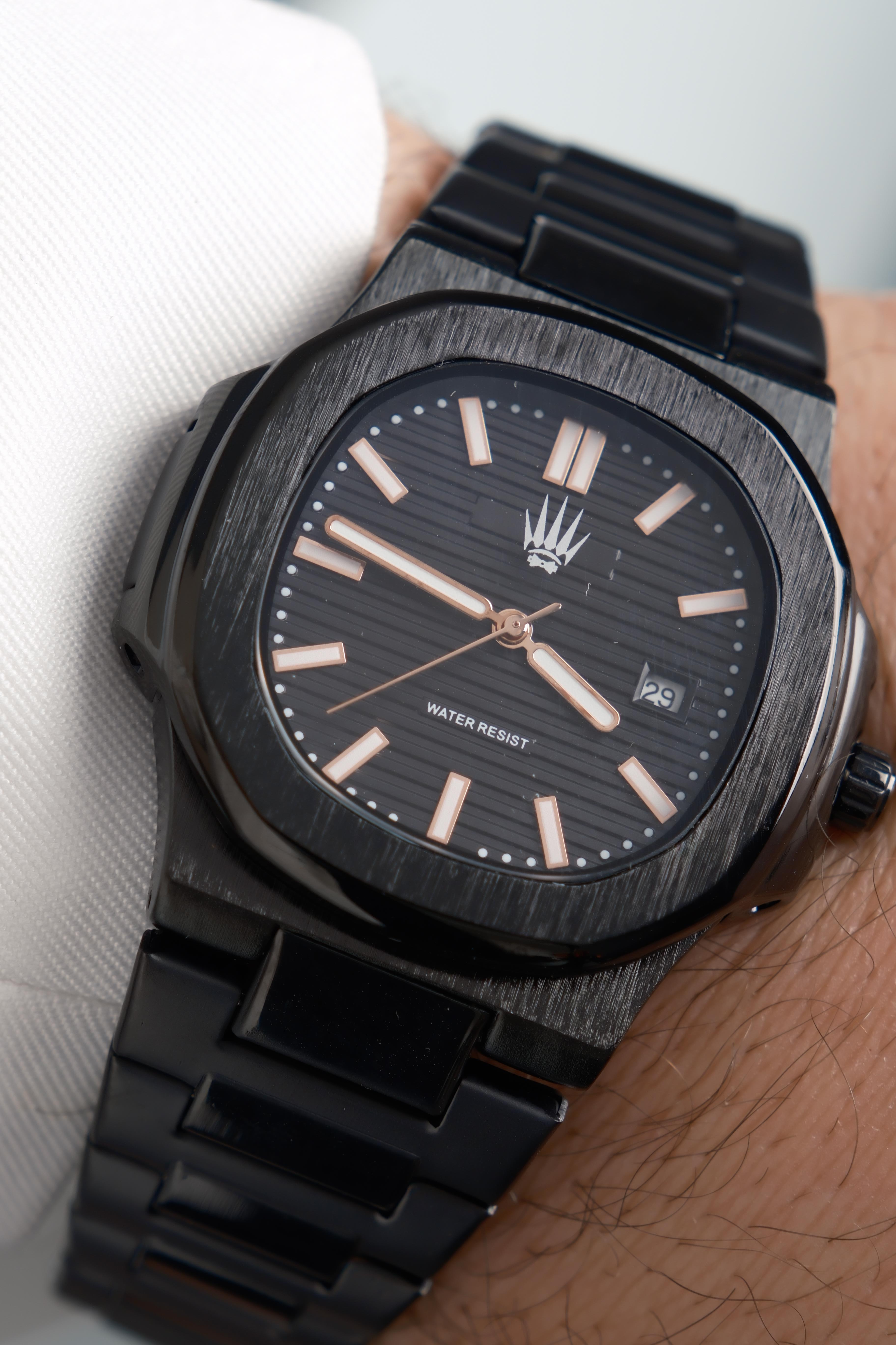 Vector Rose Black Çelik Kol SaatiWatchesWATCHOFROYALVECTORVector Rose Black Çelik Kol Saati