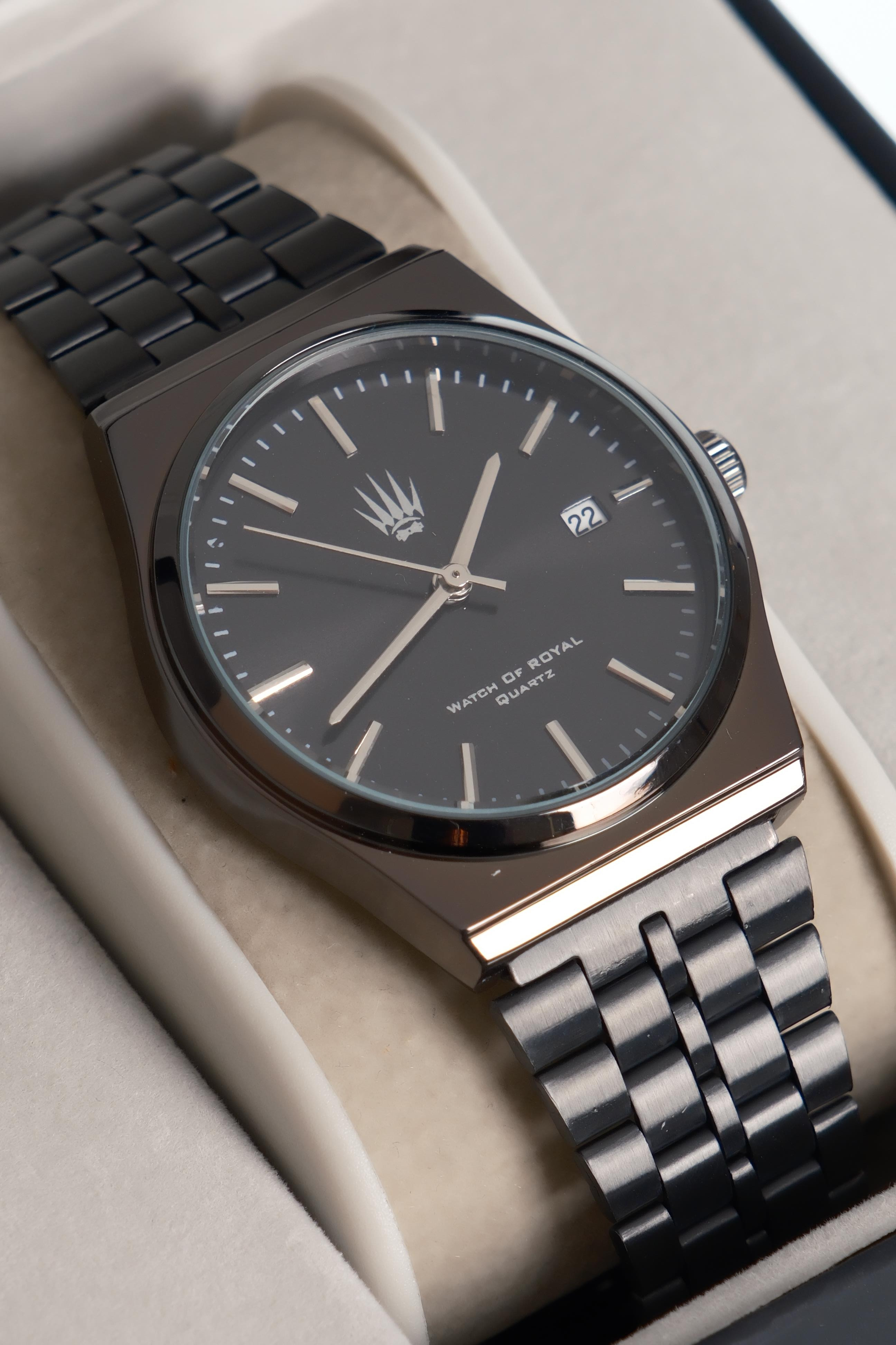 Virtus Classic Time Black Kol SaatiKol SaatiWATCHOFROYALVirtusClassicVirtus Classic Time Black Kol Saati