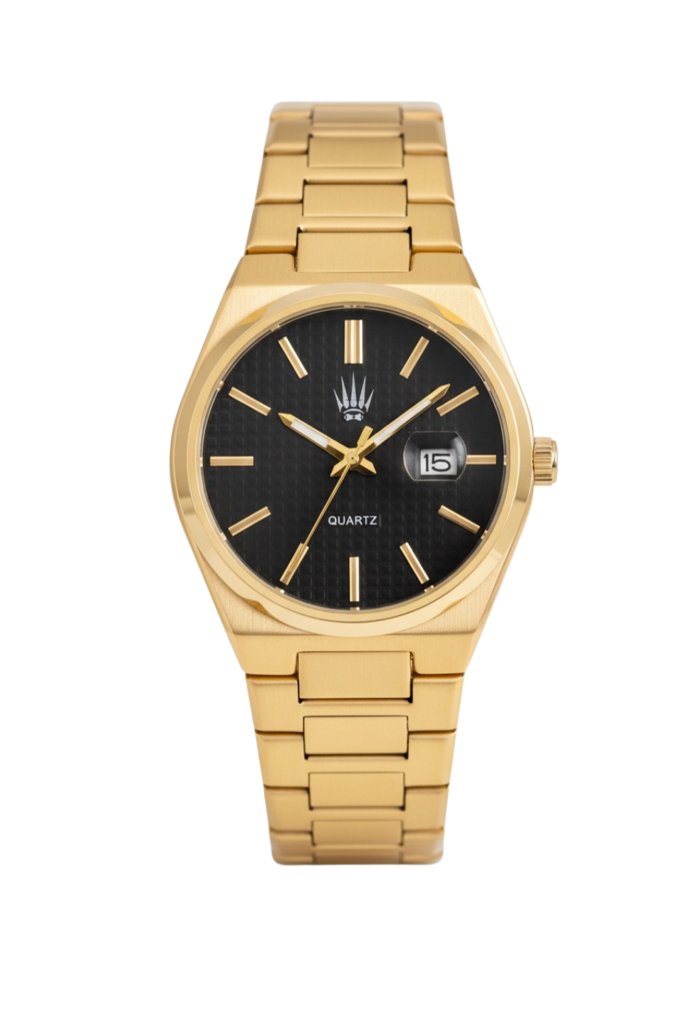 Vortex Gold Black Çelik Kol SaatiWatchesWATCHOFROYALVORTEXVortex Gold Black Çelik Kol Saati