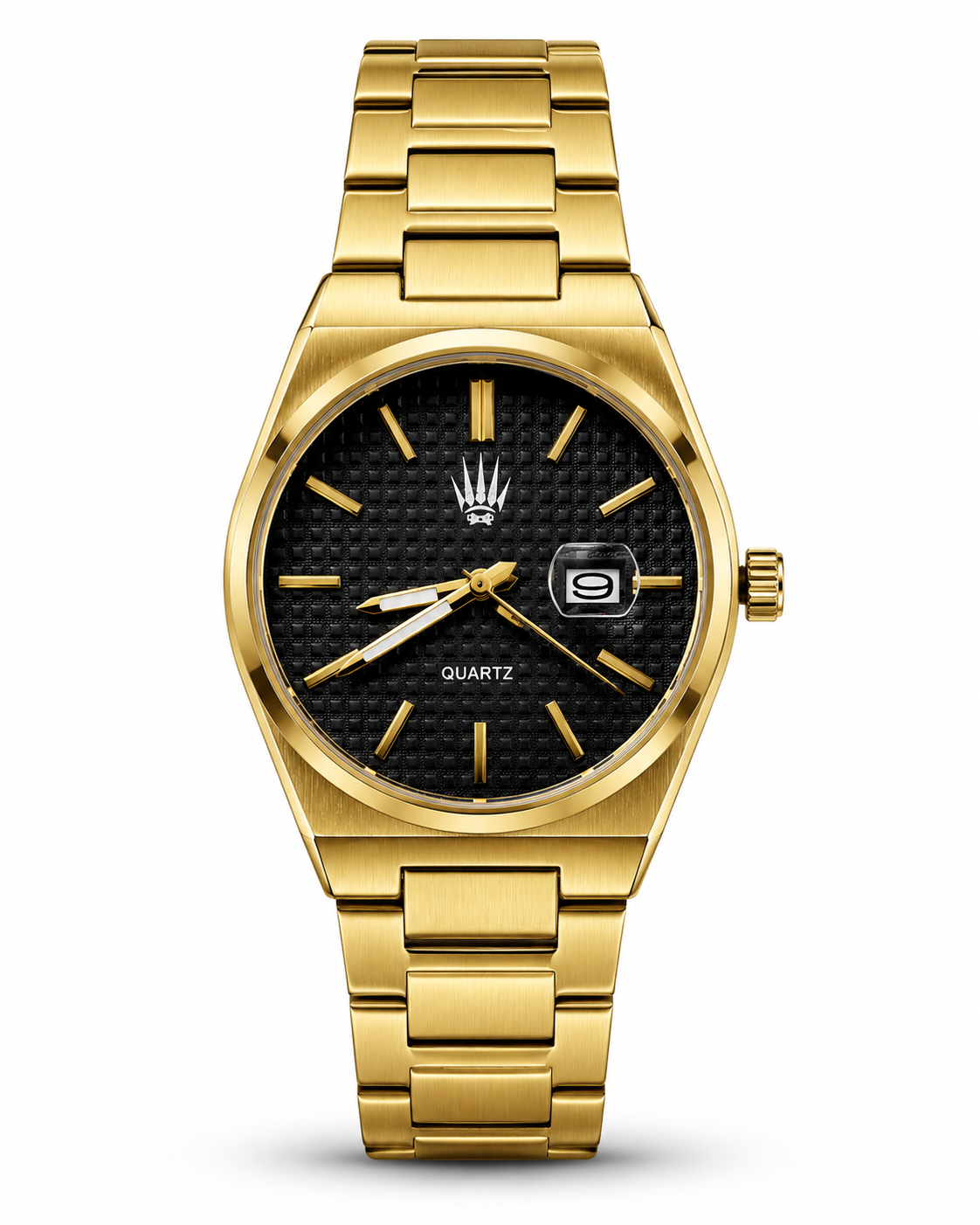 Vortex Gold Black Çelik Kol SaatiKol SaatiWATCHOFROYALVORTEXVortex Gold Black Çelik Kol Saati