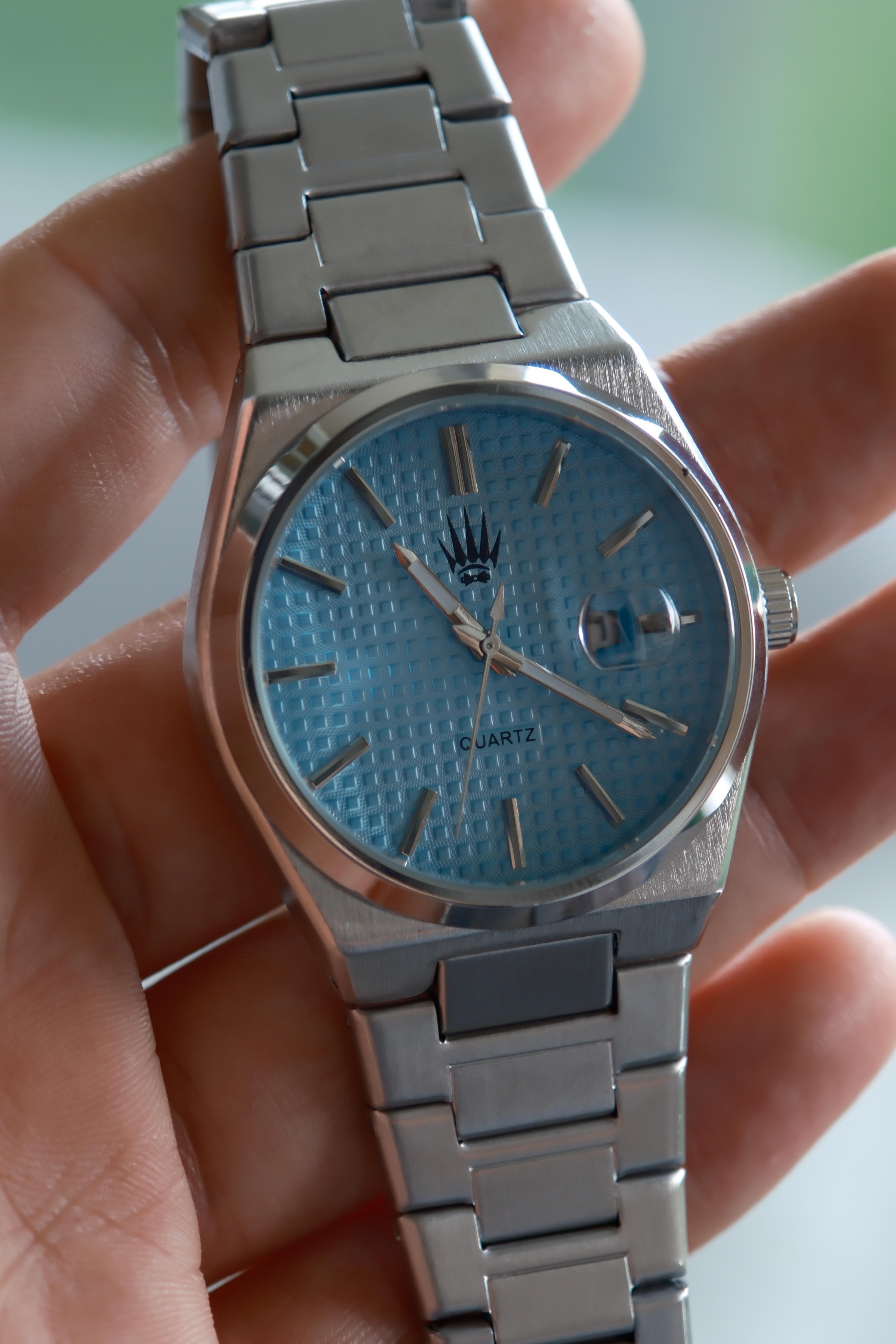 Vortex Silver Turkuaz Çelik Kol SaatiKol SaatiWATCHOFROYALVORTEXVortex Silver Turkuaz Çelik Kol Saati