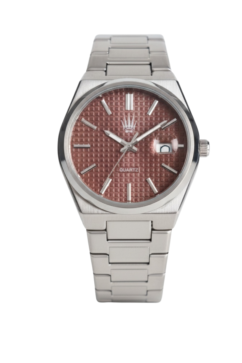 Vortex Silver Bordo Çelik Kol SaatiKol SaatiWATCHOFROYALVORTEXVortex Silver Bordo Çelik Kol Saati