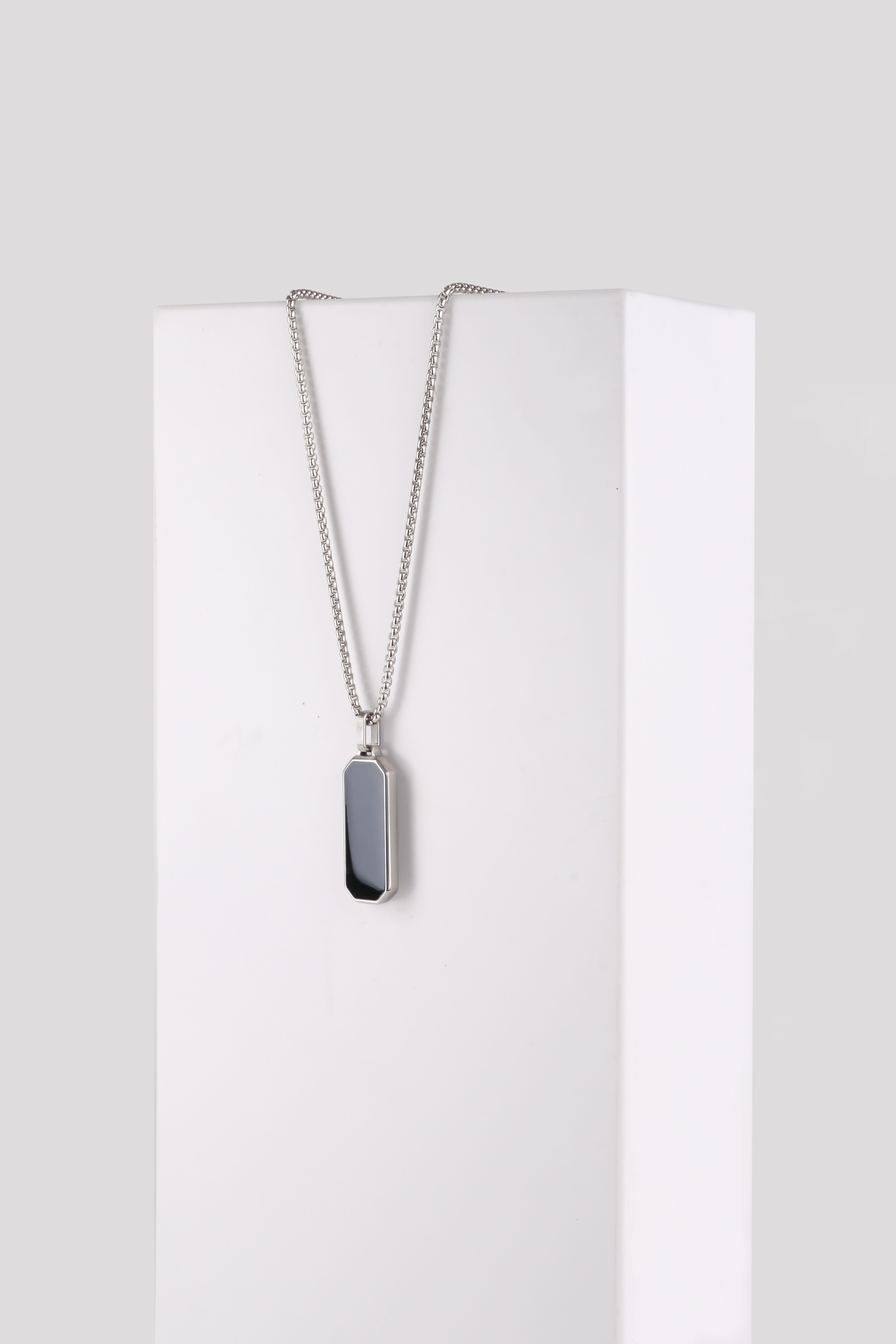 ADORN SILVER ÇELİK KOLYEKolyeWATCHOFROYALADORNADORN SILVER ÇELİK KOLYE