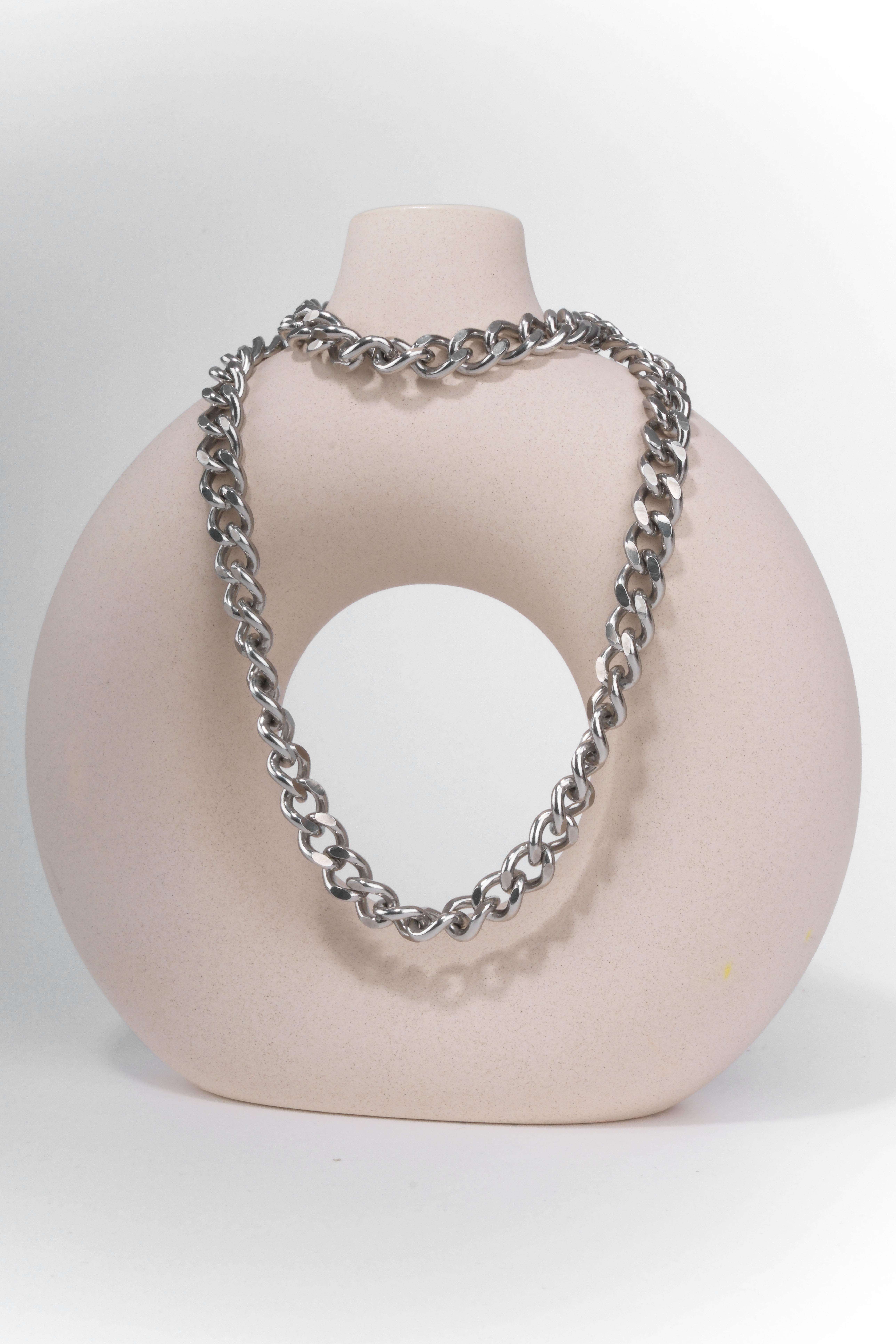 CHAIN BANGLE SILVER ÇELİK KOLYEKOLYEWATCHOFROYALCHAINBANGLECHAIN BANGLE SILVER ÇELİK KOLYE