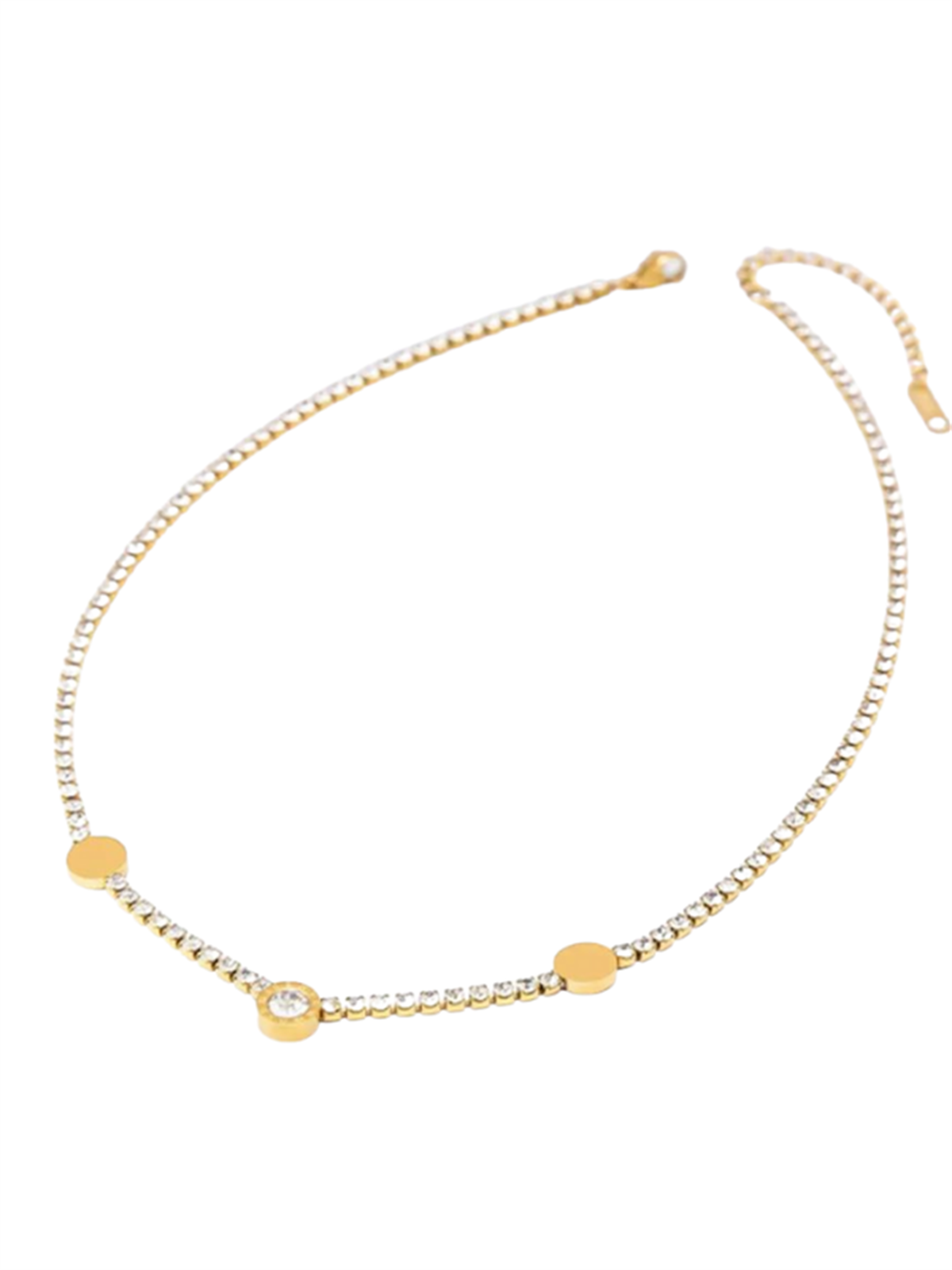 DIANA GOLD  ÇELİK KOLYE NECKLACEWATCHOFROYALDIANADIANA GOLD  ÇELİK KOLYE 