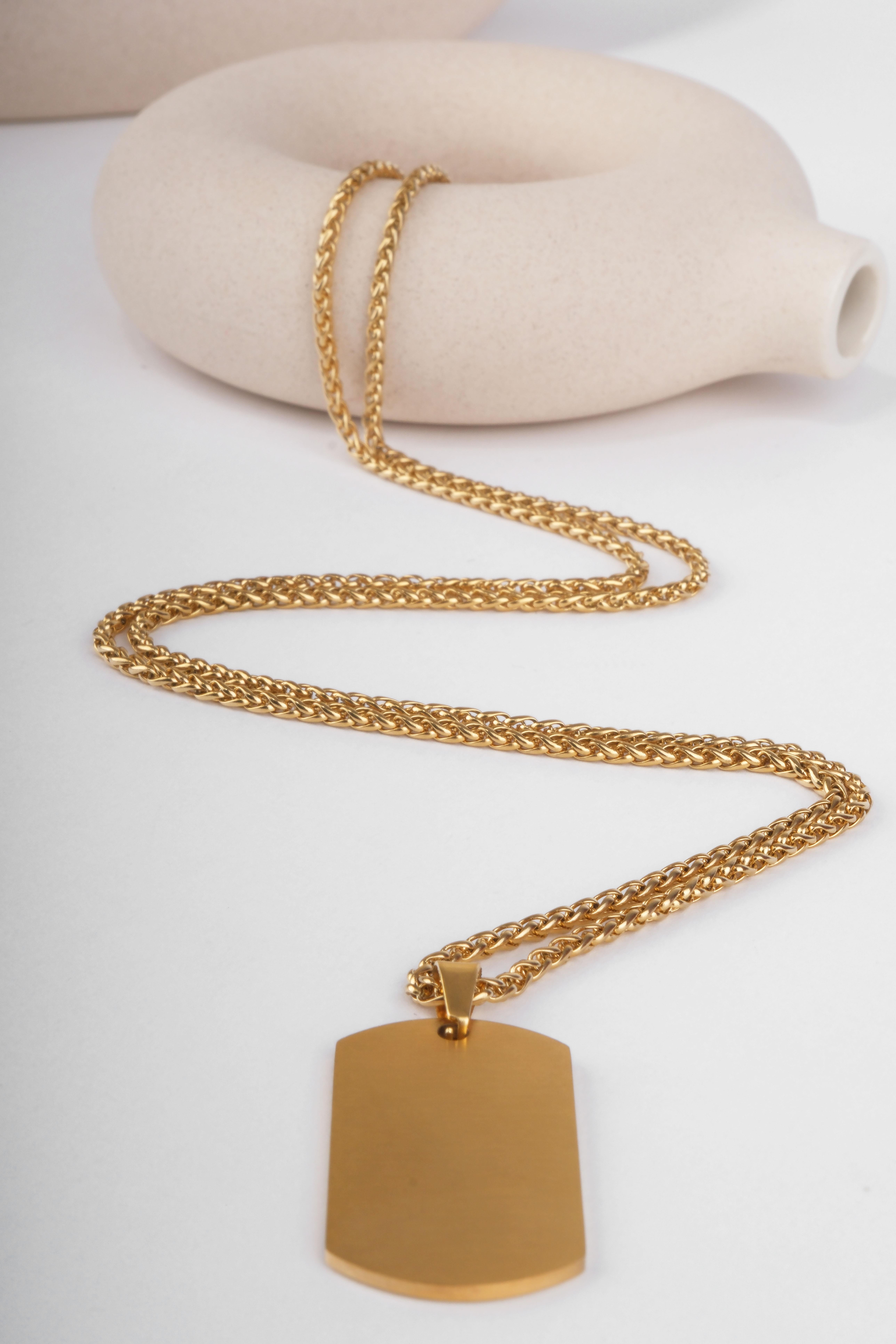 DANTE GOLD ÇELİK  KOLYE KOLYEWATCHOFROYALDNTGOLDDANTE GOLD ÇELİK  KOLYE 