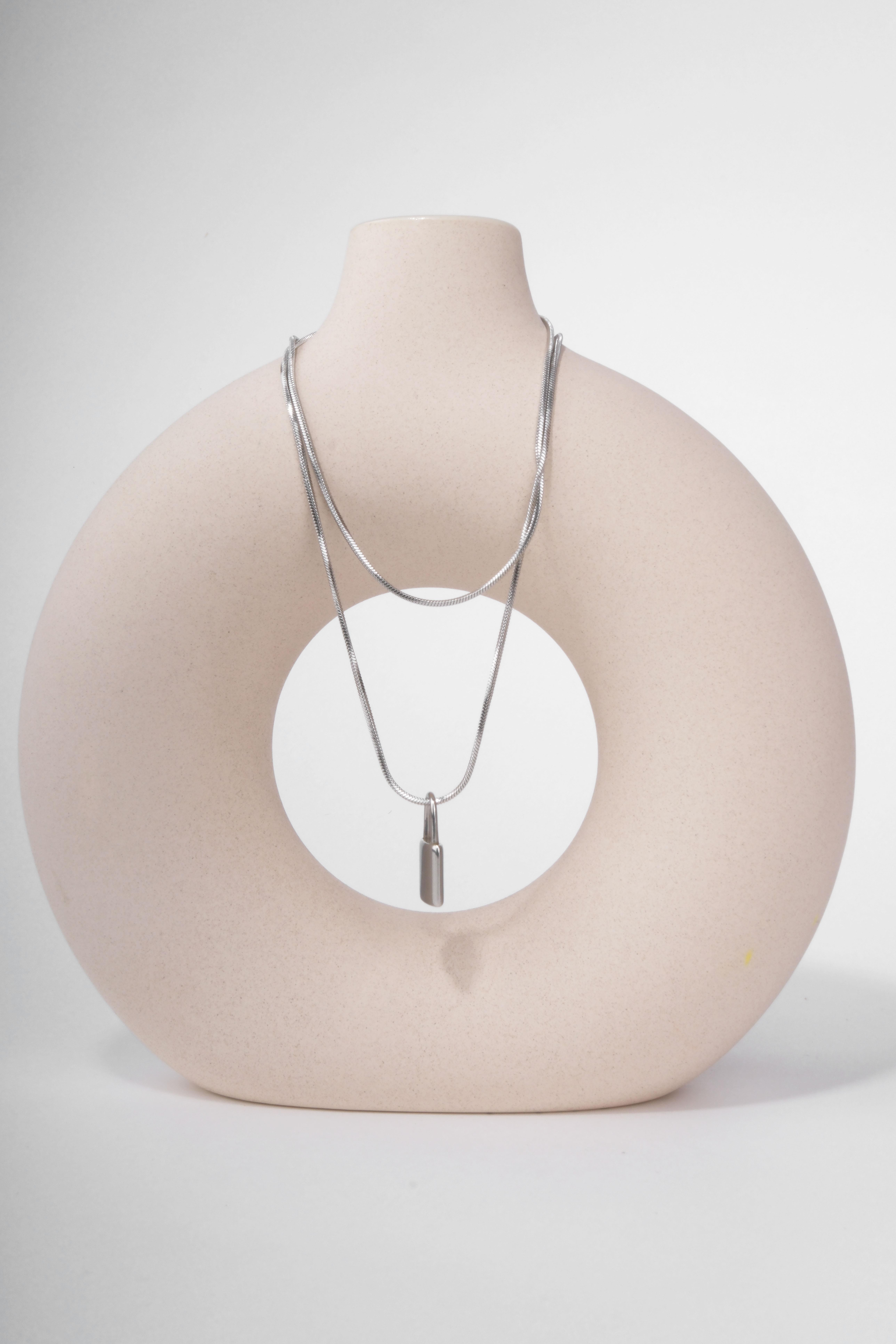 FOCLE SILVER ÇELİK KOLYEKOLYEWATCHOFROYALFCLESLVRFOCLE SILVER ÇELİK KOLYE