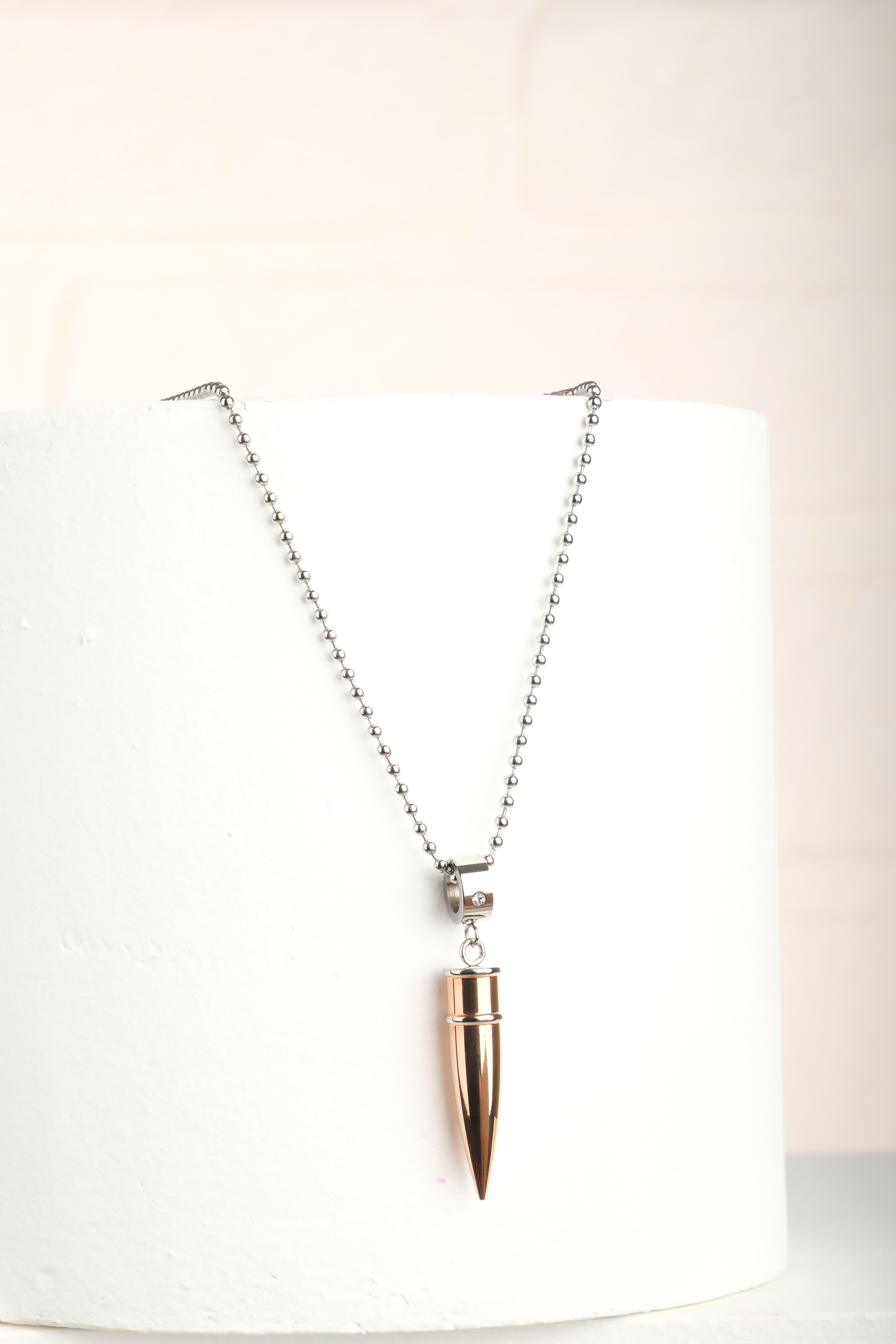 Flux Gold Zincir Çelik KolyeKolyeWATCHOFROYALFluxFlux Gold Zincir Çelik Kolye