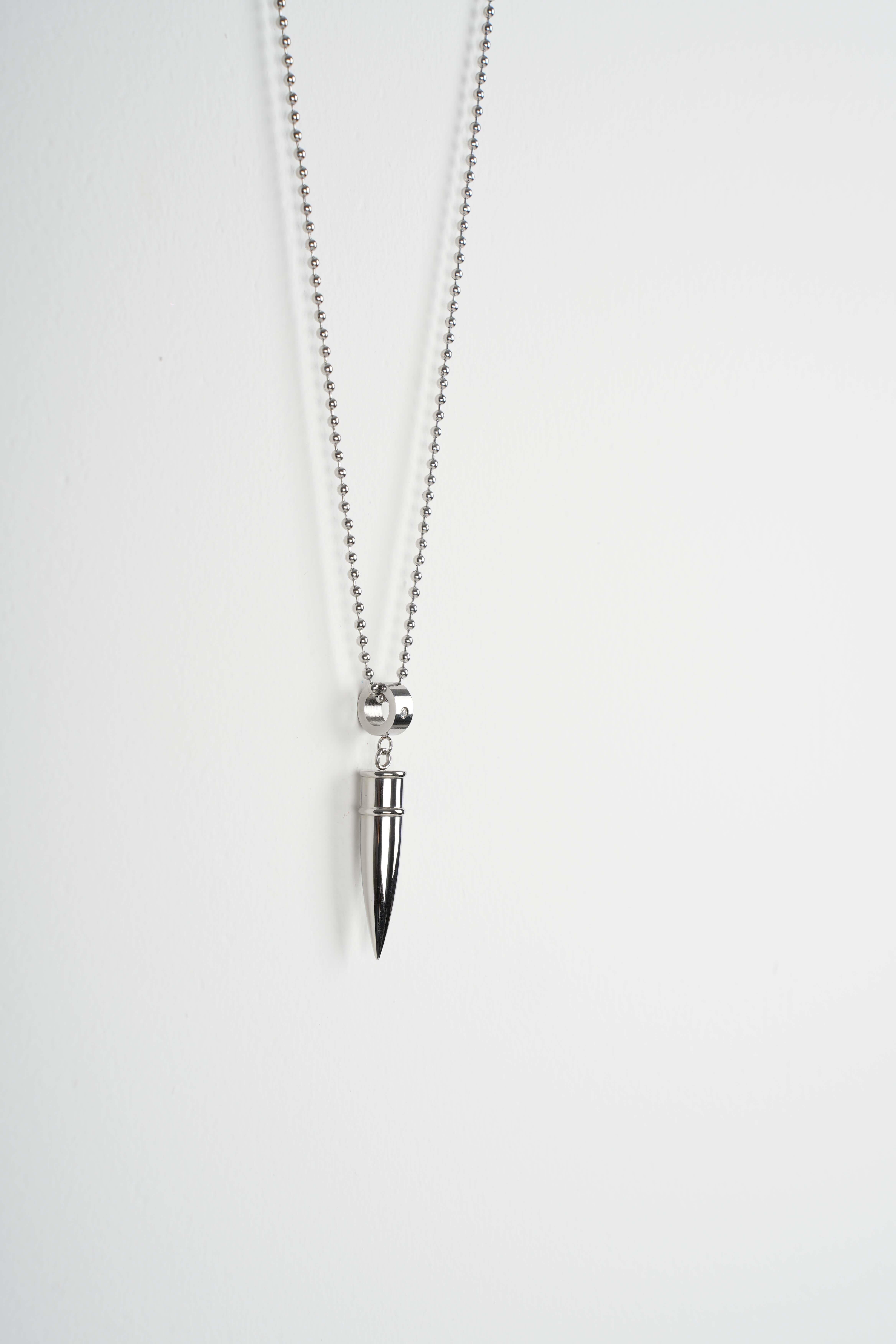 Flux Silver Zincir Çelik KolyeKolyeWATCHOFROYALFluxFlux Silver Zincir Çelik Kolye