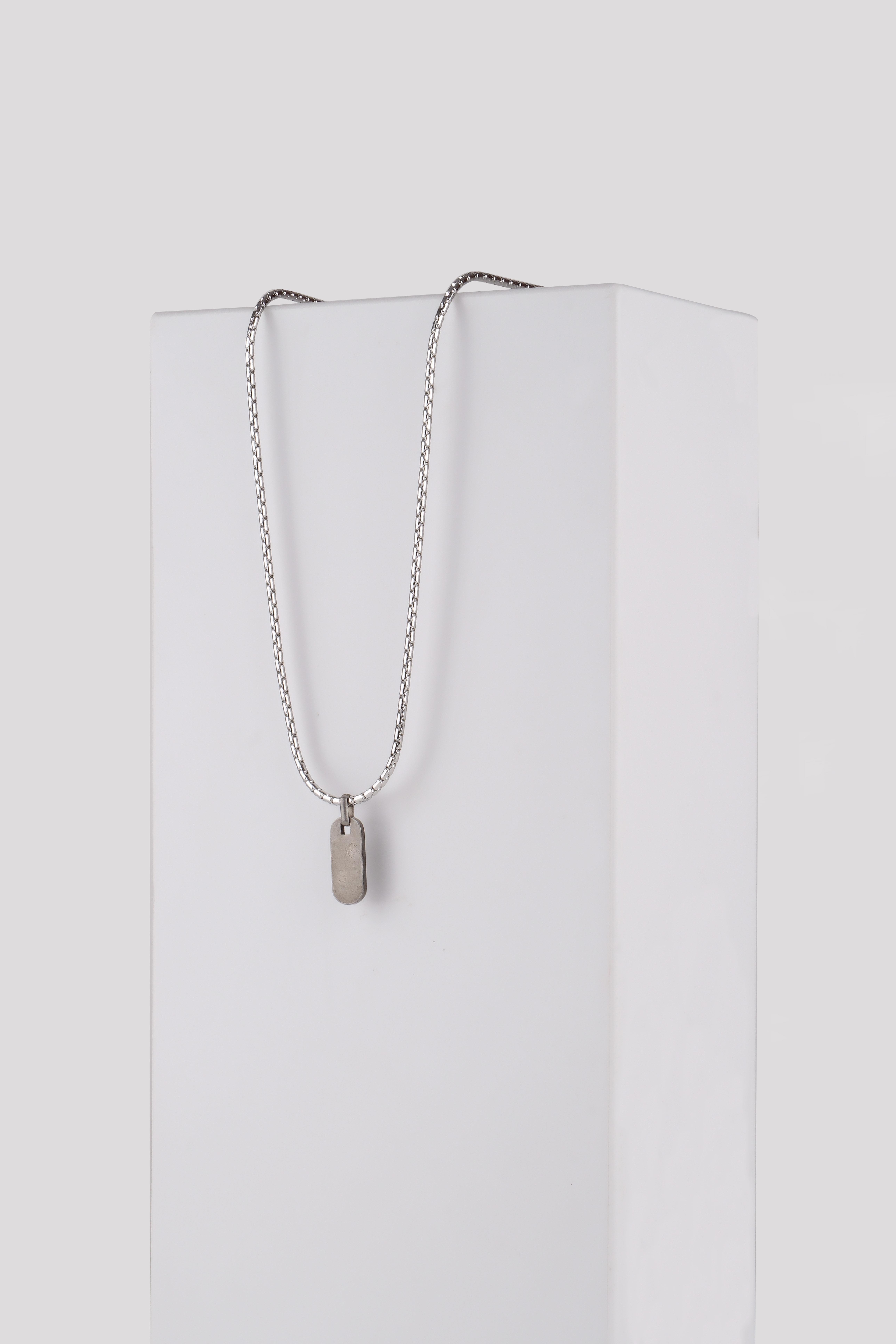 FRONDE SİLVER  ZİNCİR ÇELİK KOLYEKolyeWATCHOFROYALFRONDEFRONDE SİLVER  ZİNCİR ÇELİK KOLYE