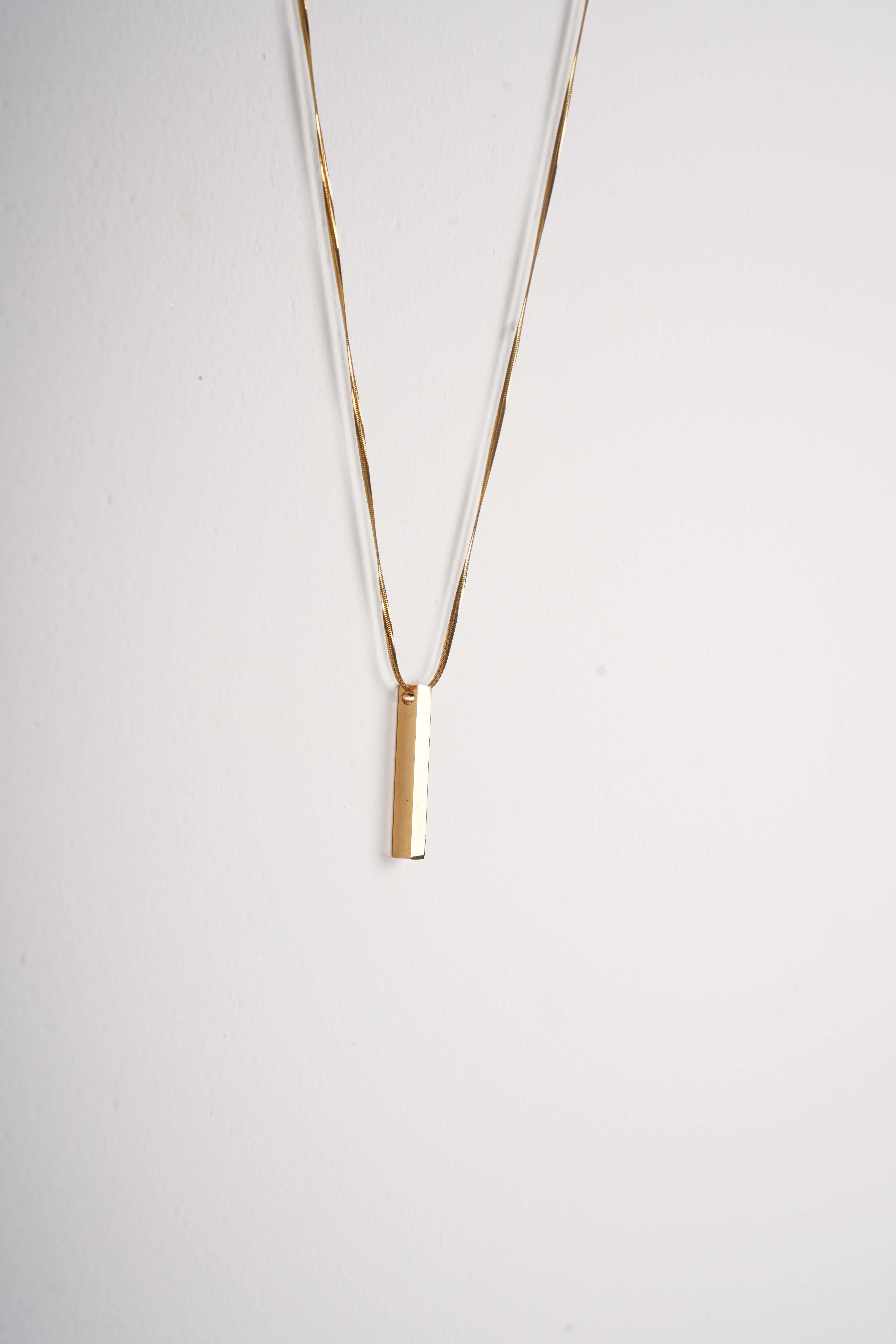 Glow Gold Zincir Çelik KolyeKolyeWATCHOFROYALGlowGlow Gold Zincir Çelik Kolye