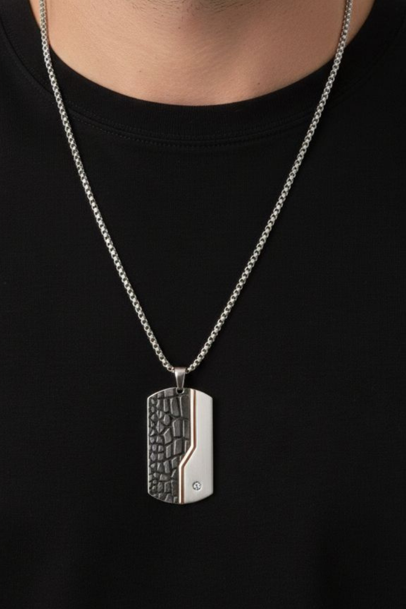 Paperclip Gümüş Çelik KolyeKolyeWATCHOFROYALPaperclipPaperclip Gümüş Çelik Kolye