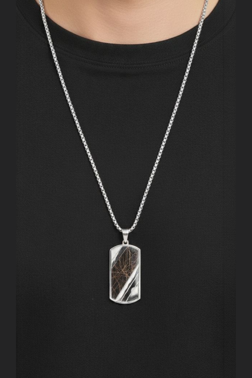 Singapore chain Silver Çelik KolyeKolyeWATCHOFROYALSingaporeSingapore chain Silver Çelik Kolye