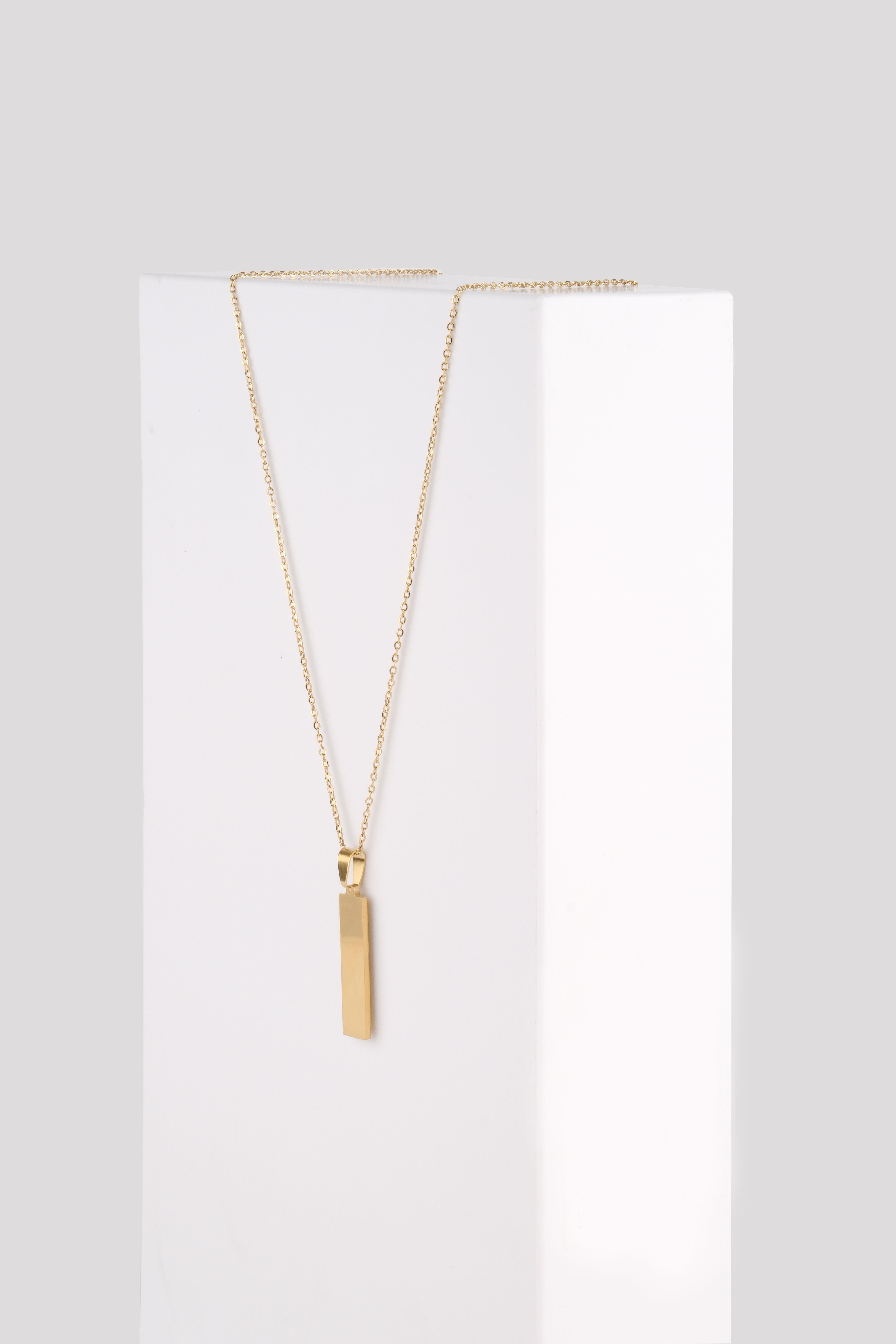 ZENO GOLD STEEL NECKLACENecklaceWATCHOFROYALZNGLDZENO GOLD STEEL NECKLACE
