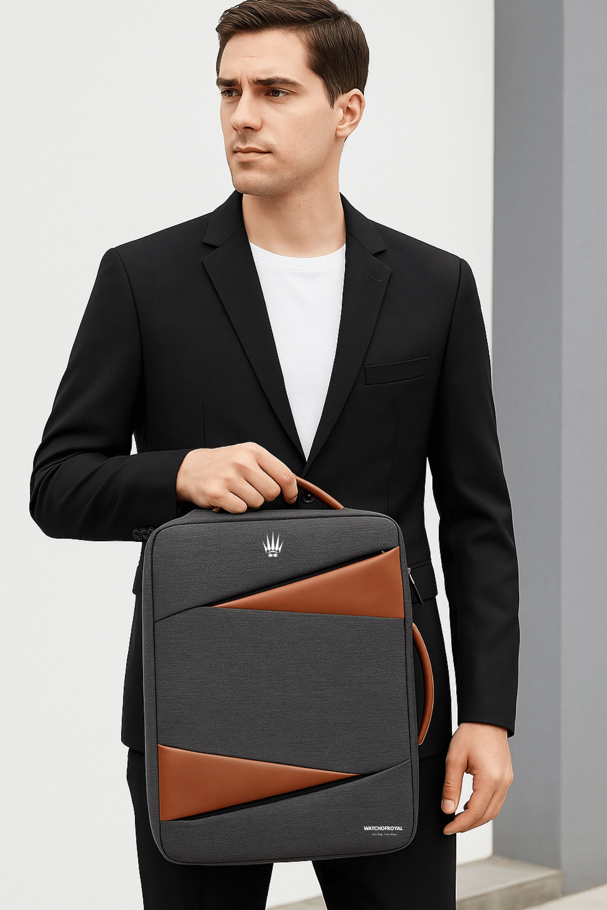 SmartPack Duo – USB & Type-C Girişli Laptop El ve Sırt ÇantasıLaptop&Evrak ÇantasıWATCHOFROYALSmartPack DuoSmartPack Duo – USB & Type-C Girişli Laptop El ve Sırt Çantası