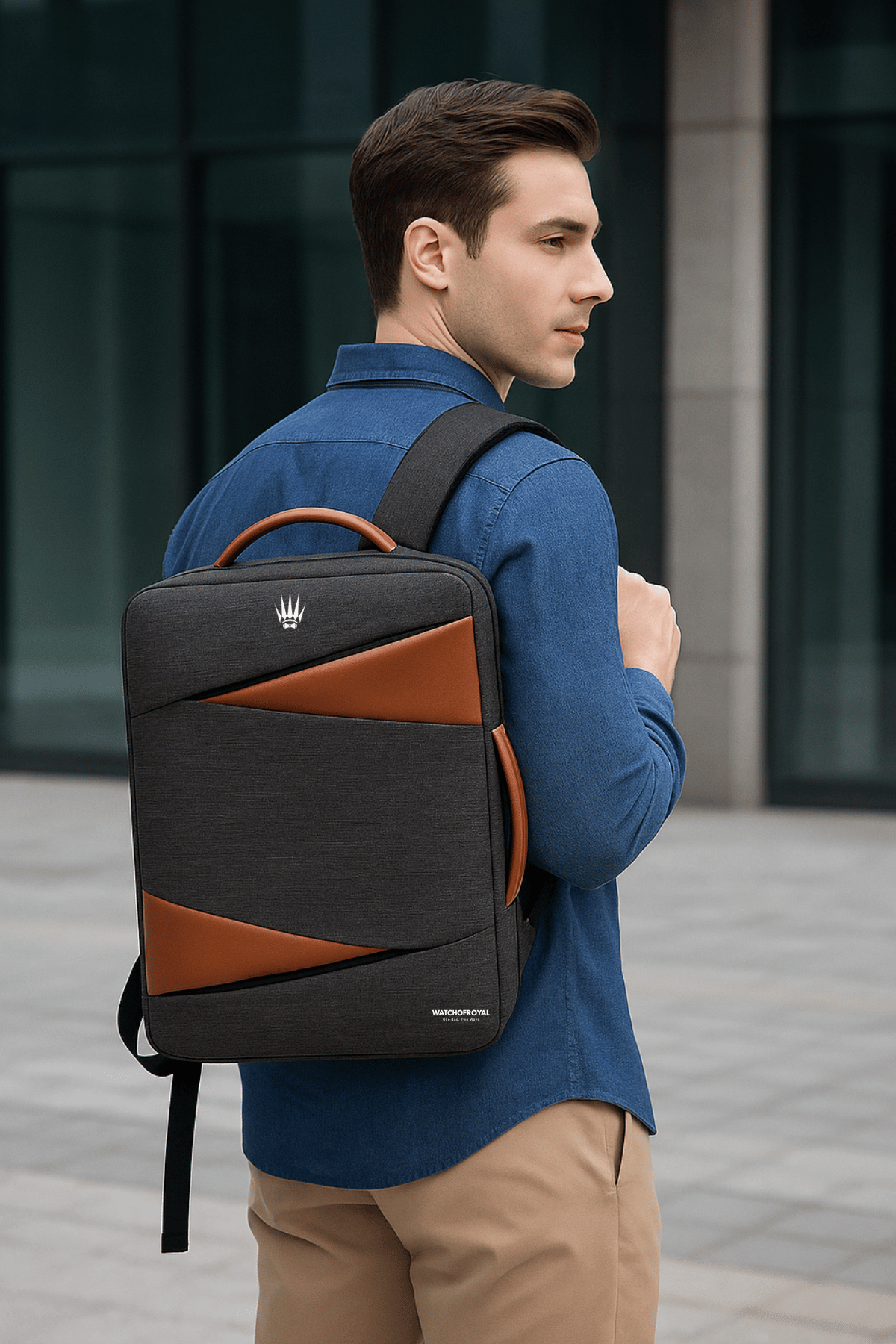 SmartPack Duo – USB & Type-C Girişli Laptop El ve Sırt ÇantasıLaptop&Evrak ÇantasıWATCHOFROYALSmartPack DuoSmartPack Duo – USB & Type-C Girişli Laptop El ve Sırt Çantası