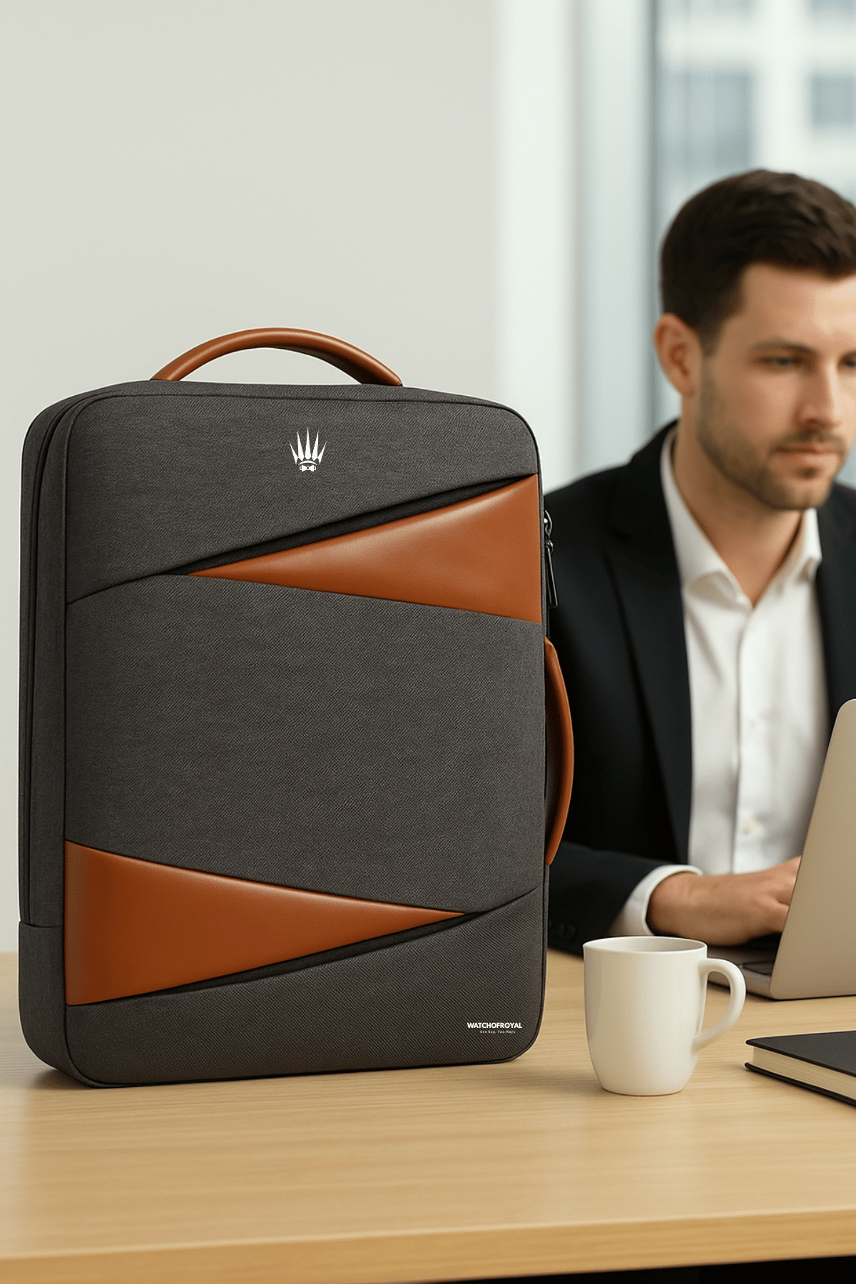 SmartPack Duo – USB & Type-C Girişli Laptop El ve Sırt ÇantasıLaptop&Evrak ÇantasıWATCHOFROYALSmartPack DuoSmartPack Duo – USB & Type-C Girişli Laptop El ve Sırt Çantası