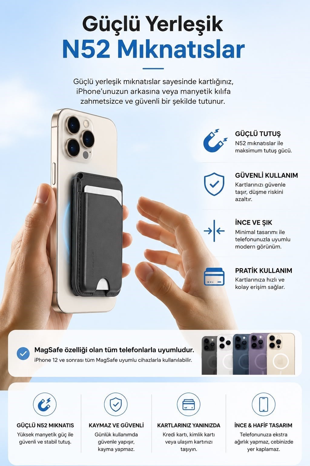 Axis Standlı Turuncu Magnetik Yapıştırmalı 5 Hazneli Mıknatıslı Kartlık (rfıd)Magsafe KartlıkWATCHOFROYALAxisAxis Standlı Turuncu Magnetik Yapıştırmalı 5 Hazneli Mıknatıslı Kartlık (rfıd)