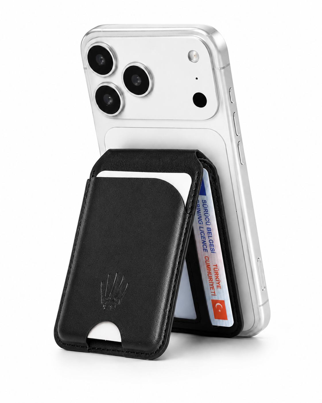 Axis Standlı Siyah Magnetik Yapıştırmalı 5 Hazneli Mıknatıslı Kartlık (rfıd)Magsafe KartlıkWATCHOFROYALAxisAxis Standlı Siyah Magnetik Yapıştırmalı 5 Hazneli Mıknatıslı Kartlık (rfıd)