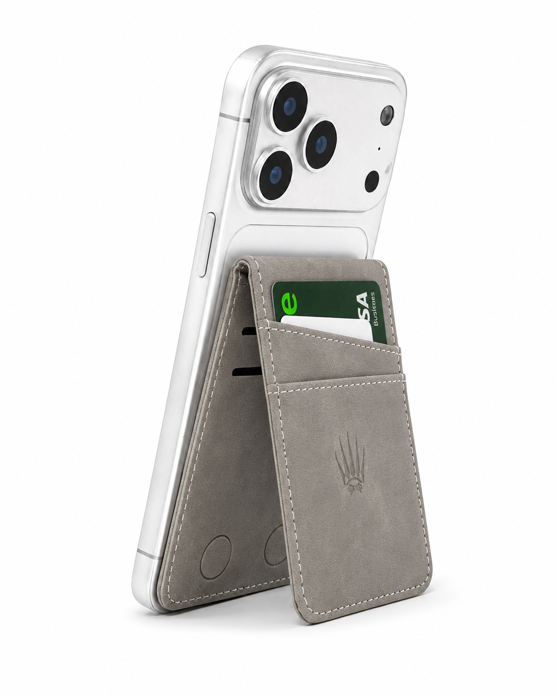 ClipStand Standlı Magnetik Gri Yapıştırmalı 4 Hazneli Mıknatıslı KartlıkMagsafe KartlıkWATCHOFROYALClipStandClipStand Standlı Magnetik Gri Yapıştırmalı 4 Hazneli Mıknatıslı Kartlık