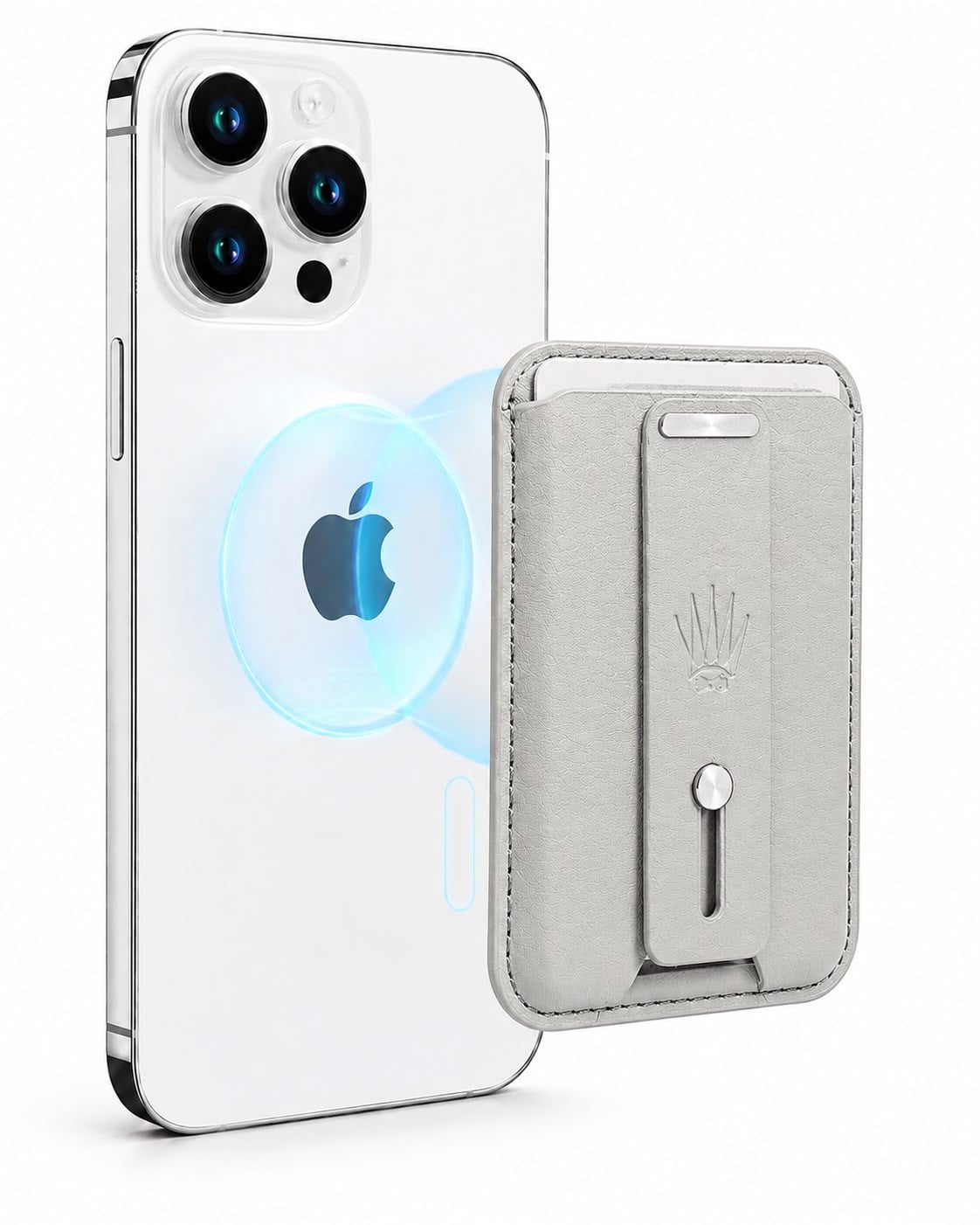 Foldy Standlı Gri Magnetik Yapıştırmalı Mıknatıslı KartlıkMagsafe KartlıkWATCHOFROYALFoldyFoldy Standlı Gri Magnetik Yapıştırmalı Mıknatıslı Kartlık