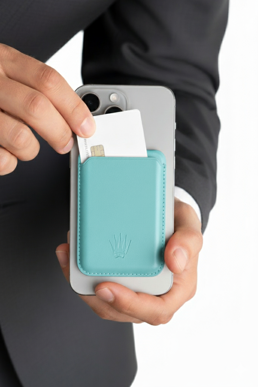 Kickstand Standlı Turkuaz Magnetik Yapıştırmalı Mıknatıslı KartlıkMagsafe KartlıkWATCHOFROYALKickstandKickstand Standlı Turkuaz Magnetik Yapıştırmalı Mıknatıslı Kartlık