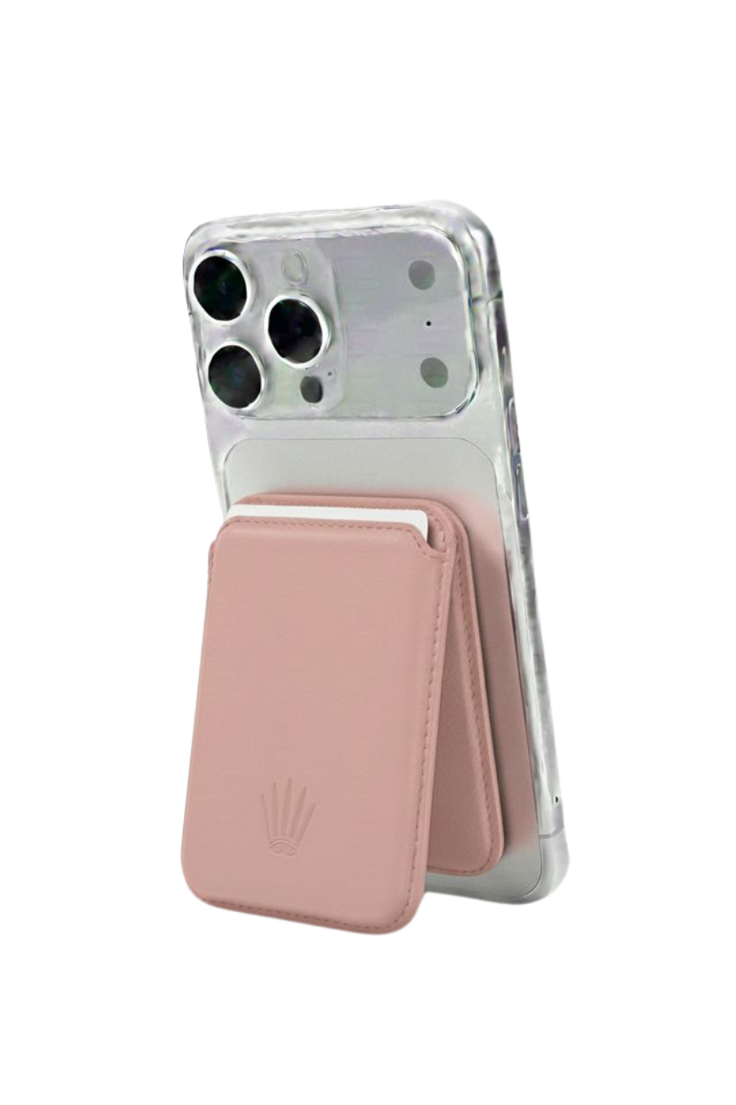 Kickstand Standlı Toz pembe Magnetik Yapıştırmalı Mıknatıslı KartlıkMagsafe KartlıkWATCHOFROYALKickstandKickstand Standlı Toz pembe Magnetik Yapıştırmalı Mıknatıslı Kartlık