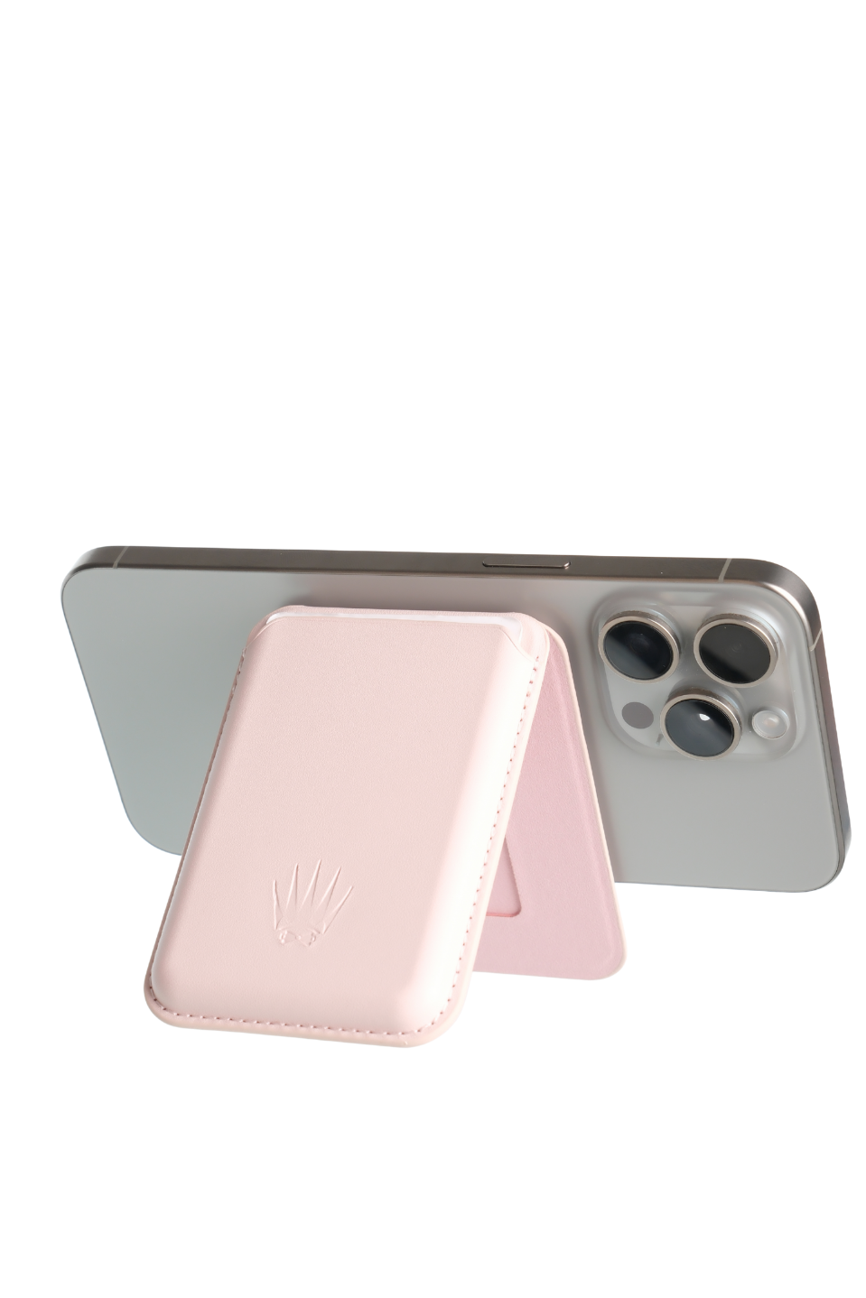 Kickstand Standlı Toz pembe Magnetik Yapıştırmalı Mıknatıslı KartlıkMagsafe KartlıkWATCHOFROYALKickstandKickstand Standlı Toz pembe Magnetik Yapıştırmalı Mıknatıslı Kartlık