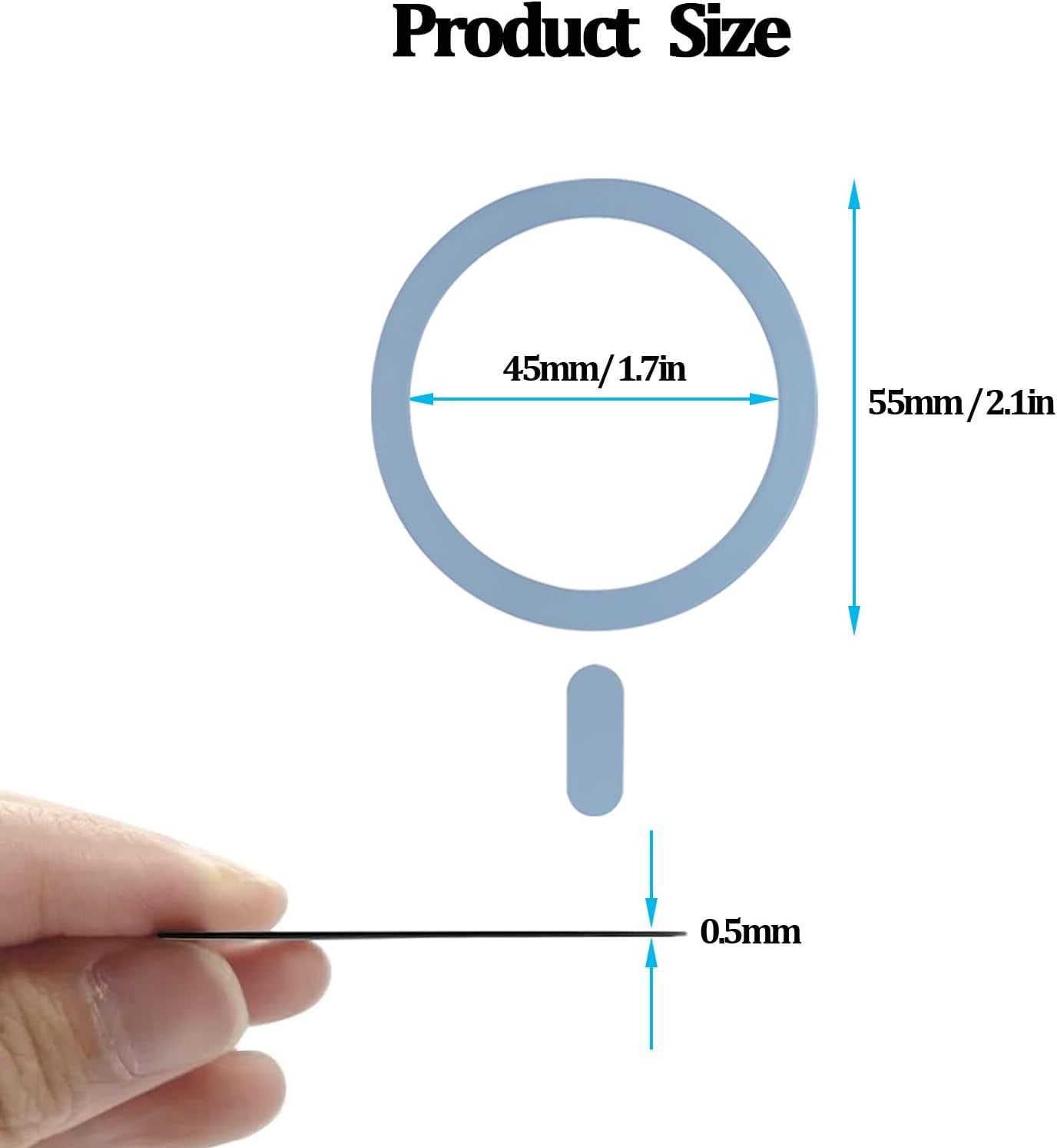 MagSafe Özelliği Olmayan Telefonlar İçin Yapışkan MıknatısMagsafe KartlıkWATCHOFROYALMETALHALKAMagSafe Özelliği Olmayan Telefonlar İçin Yapışkan Mıknatıs